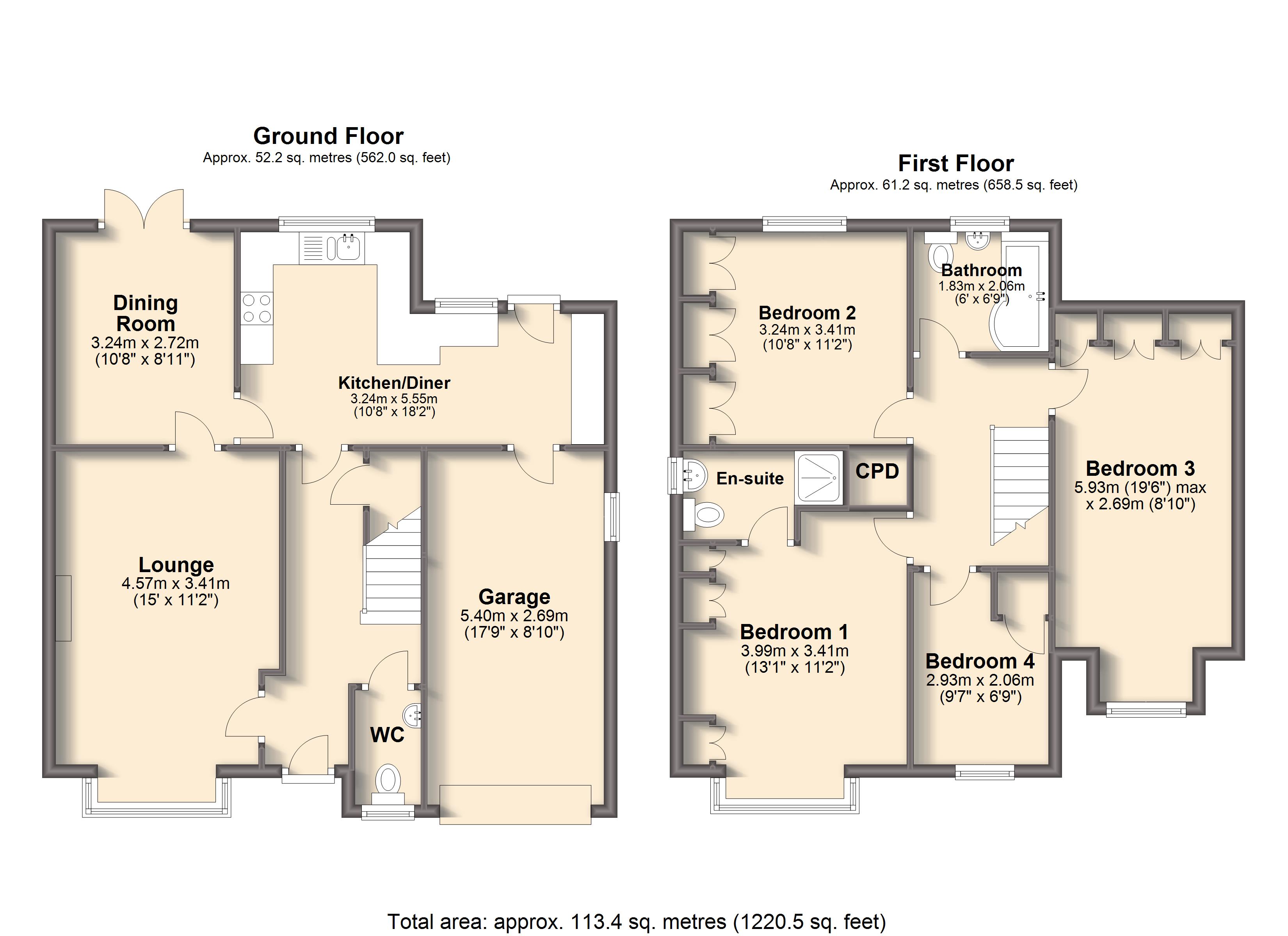 4 Bedrooms Detached house for sale in Bishopdale Court, Mosborough, Sheffield S20