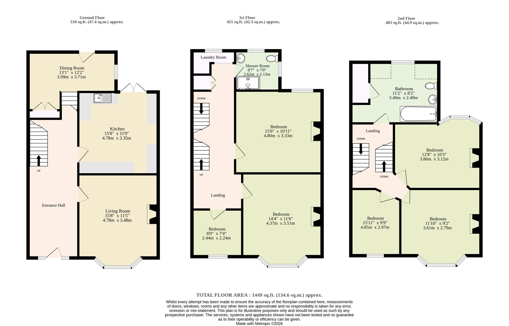 33 Grosvenor Road, Lowestoft floorplan