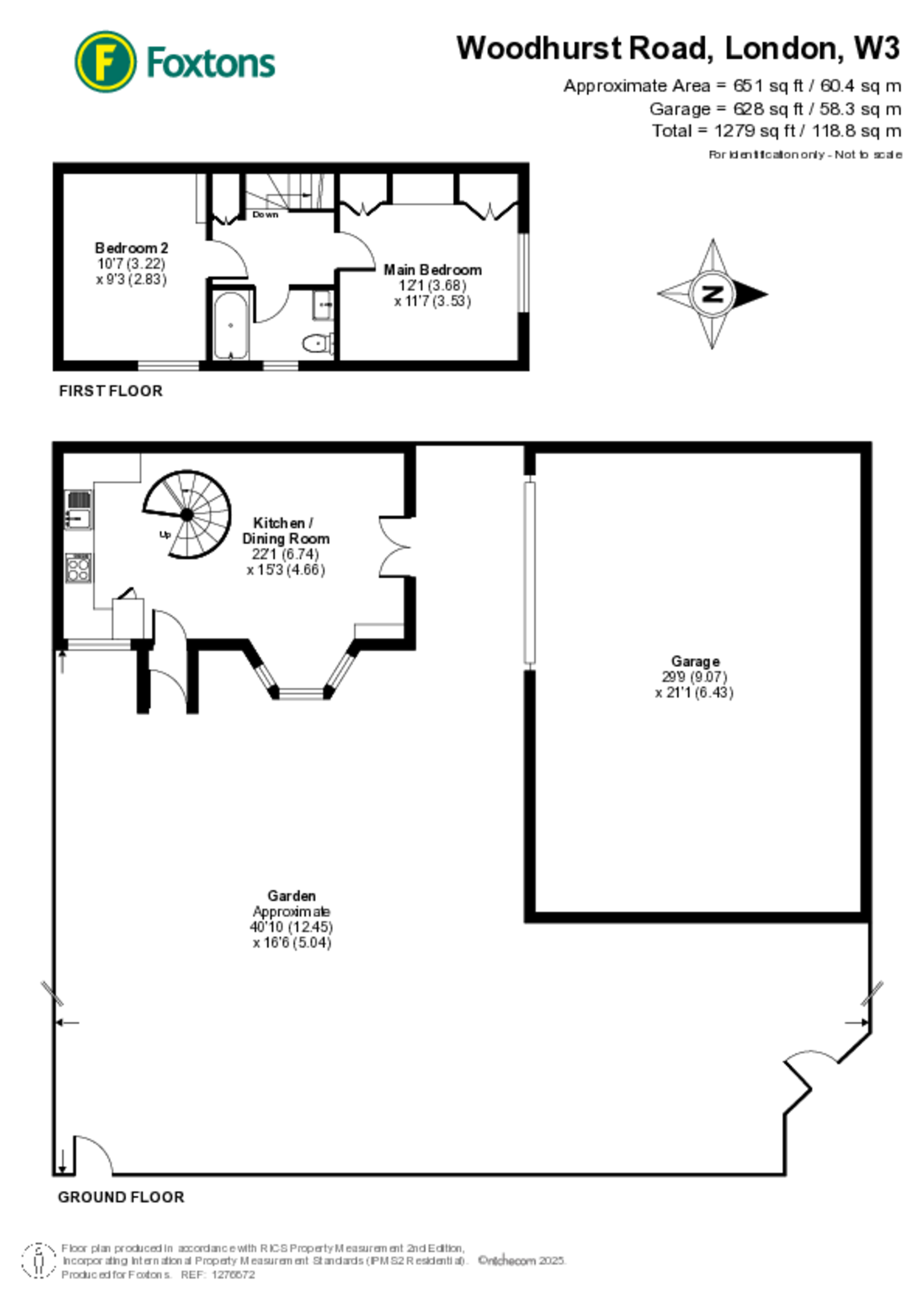 Woodhurst Road, Poet's Corner floorplan