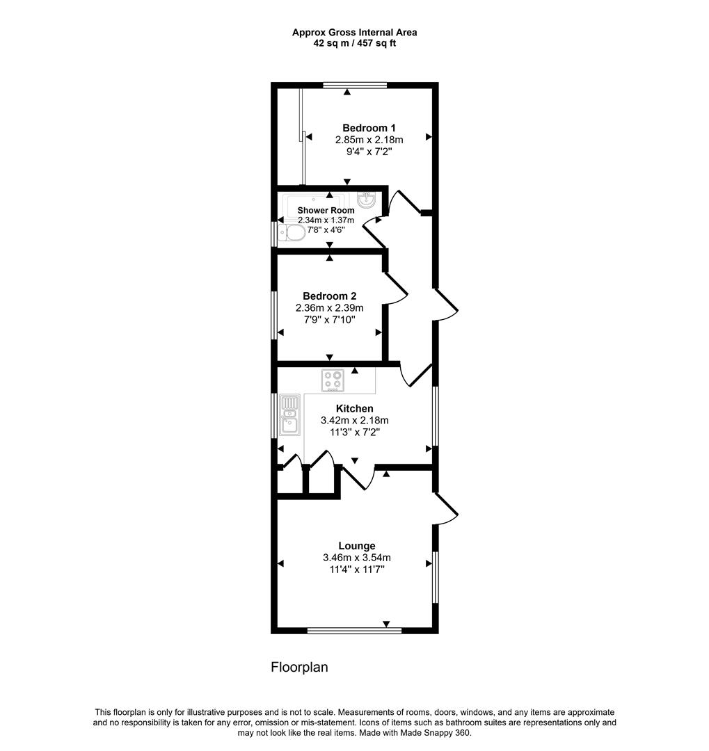 36, Scotchwell Park, Cartlett, Haverfordwest floorplan