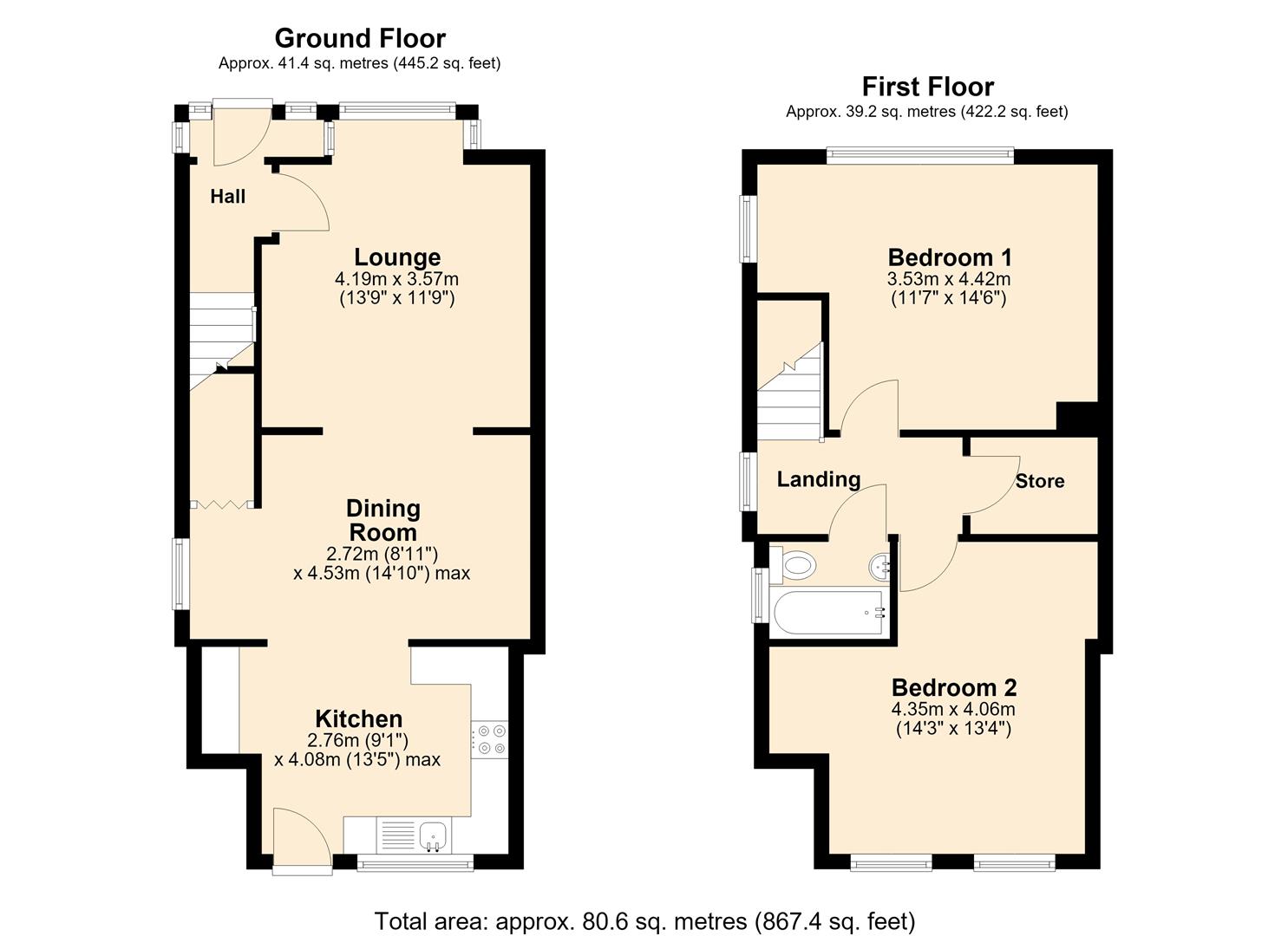 40, Ormerod Road, Hull floorplan