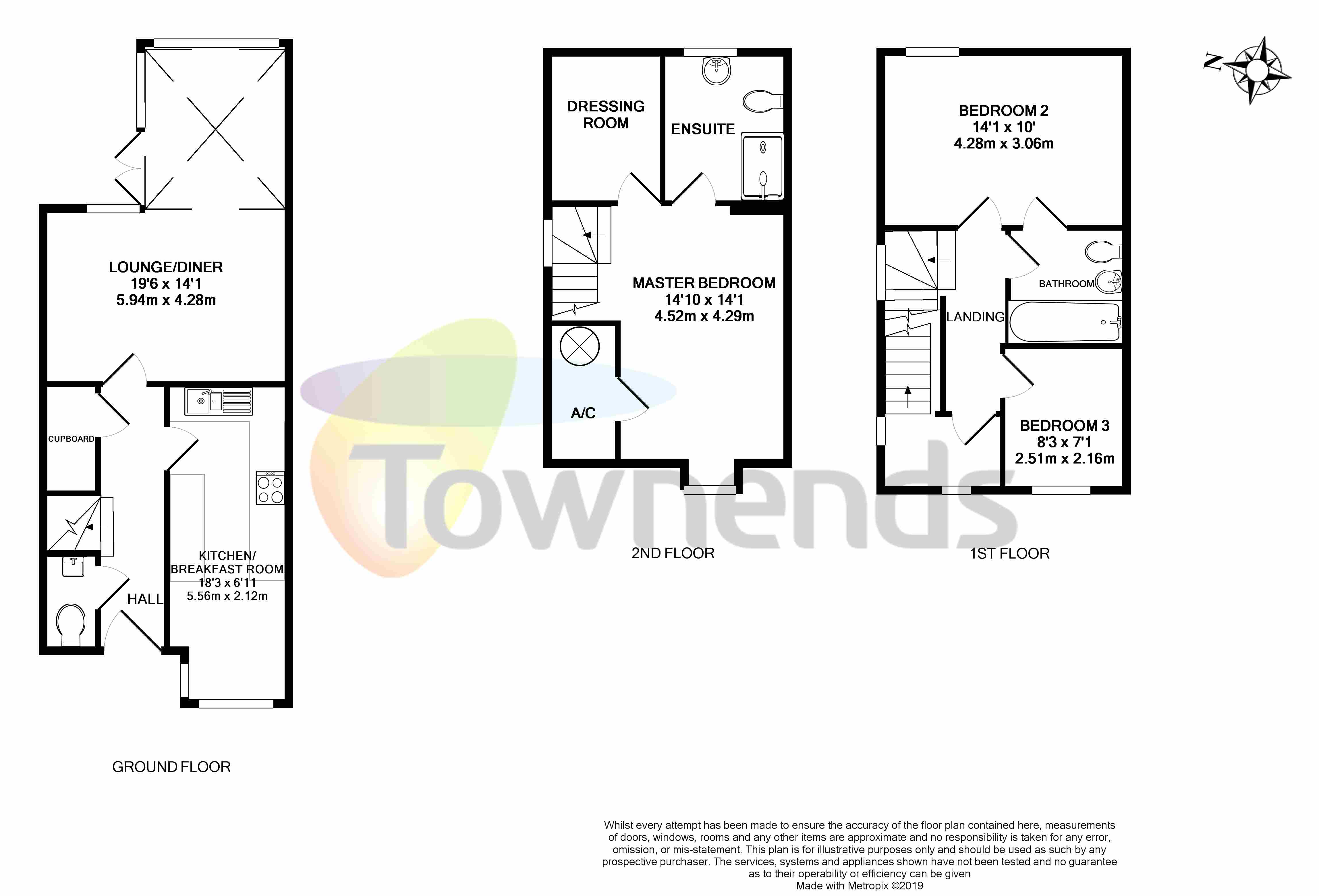 3 Bedrooms  to rent in Henderson Avenue, Guildford GU2