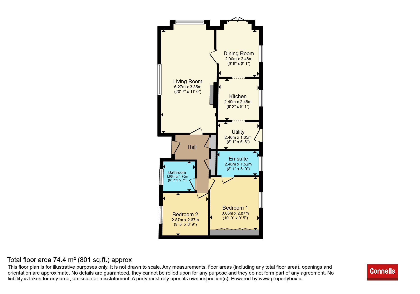 1, Woodlands Park, Exeter floorplan