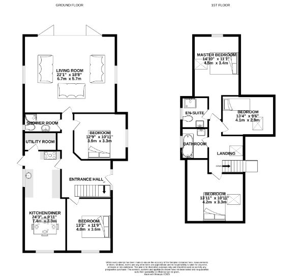 98, Straight Road, Colchester floorplan