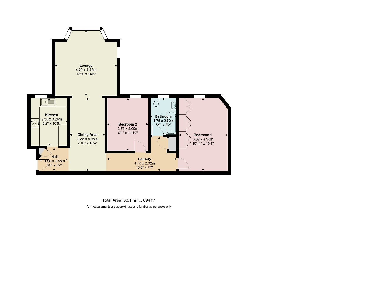 2 Bedrooms Flat for sale in Finchley Road, Childs Hill, London NW2