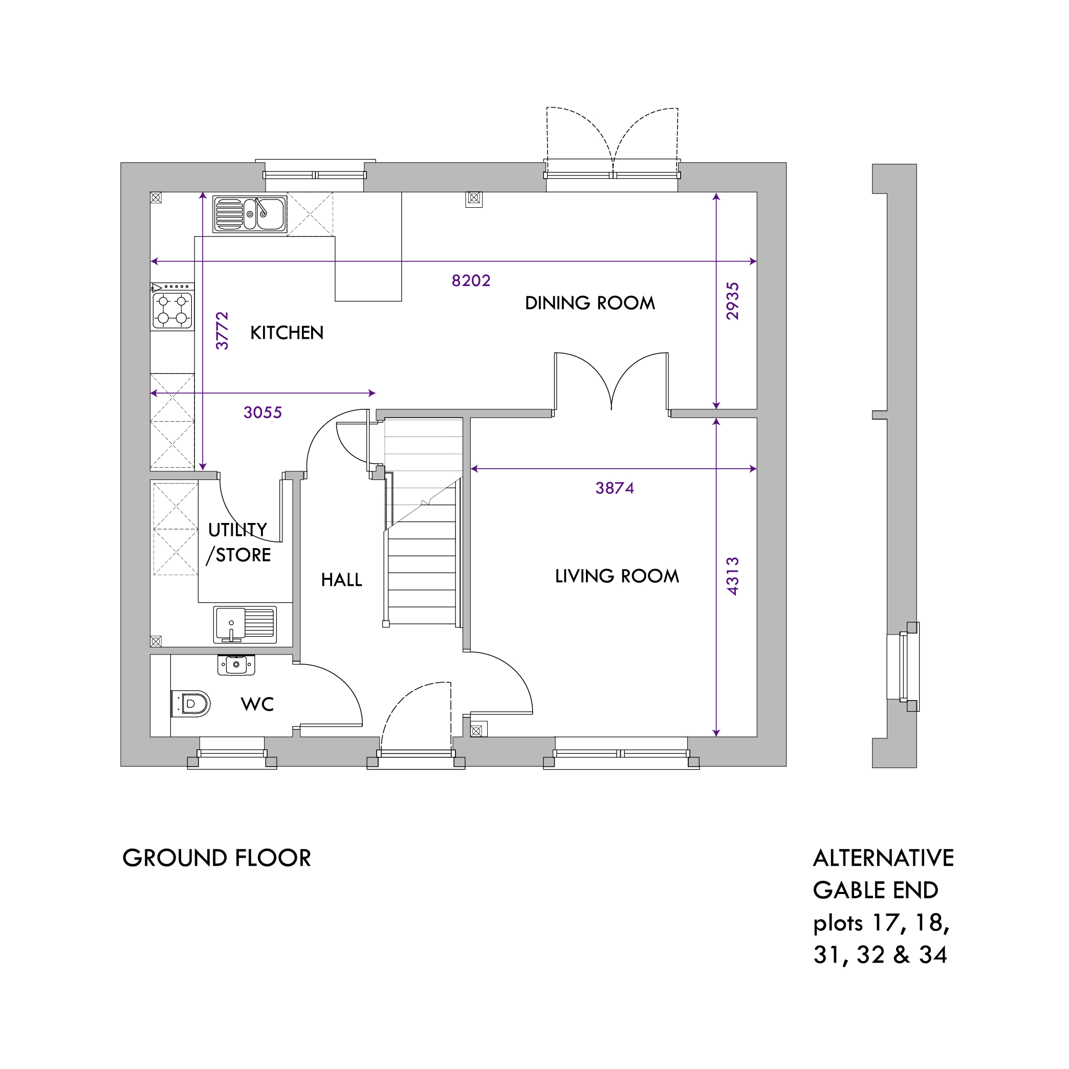 4 Bedrooms Detached house for sale in Milne Meadows Old Craighall, East Lothian EH21