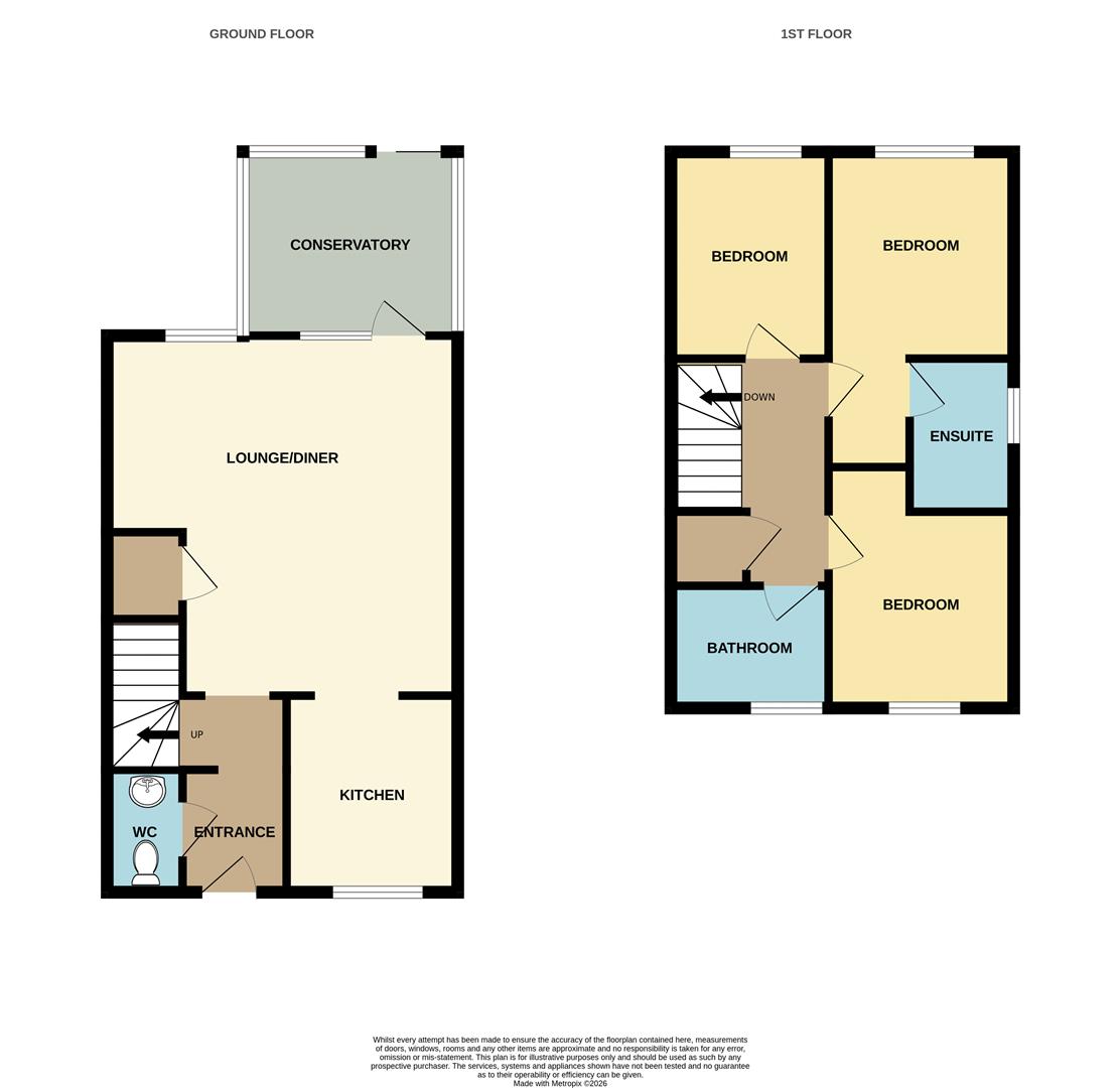 17, Bowditch Close, St. Austell floorplan