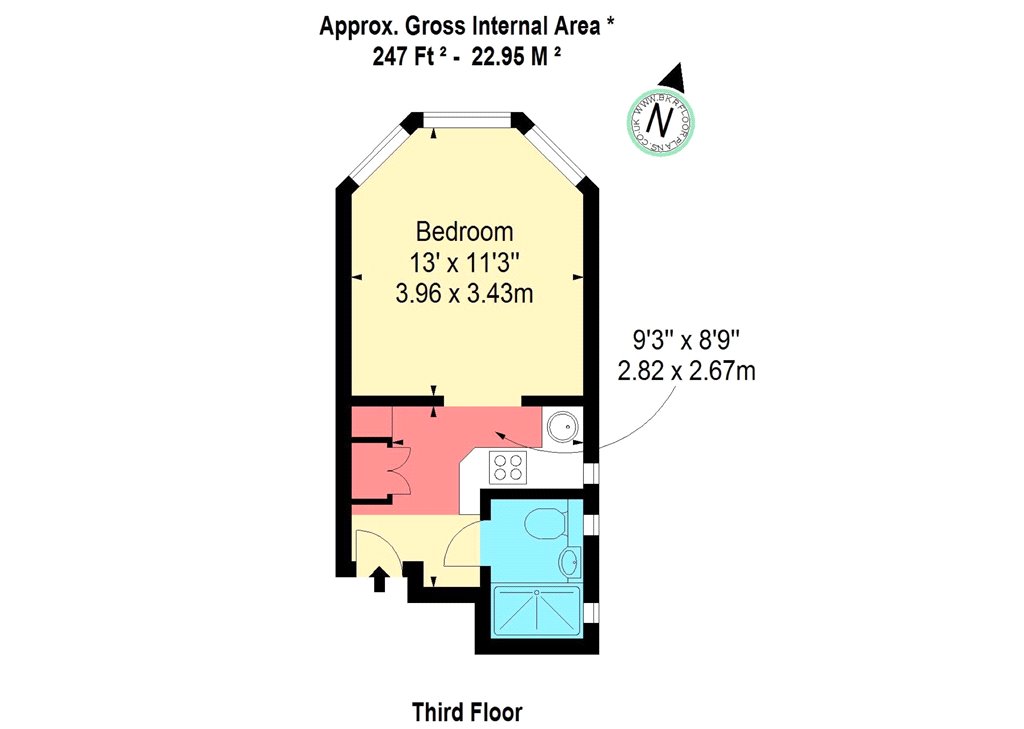 6, 7, Bramham Gardens, London floorplan