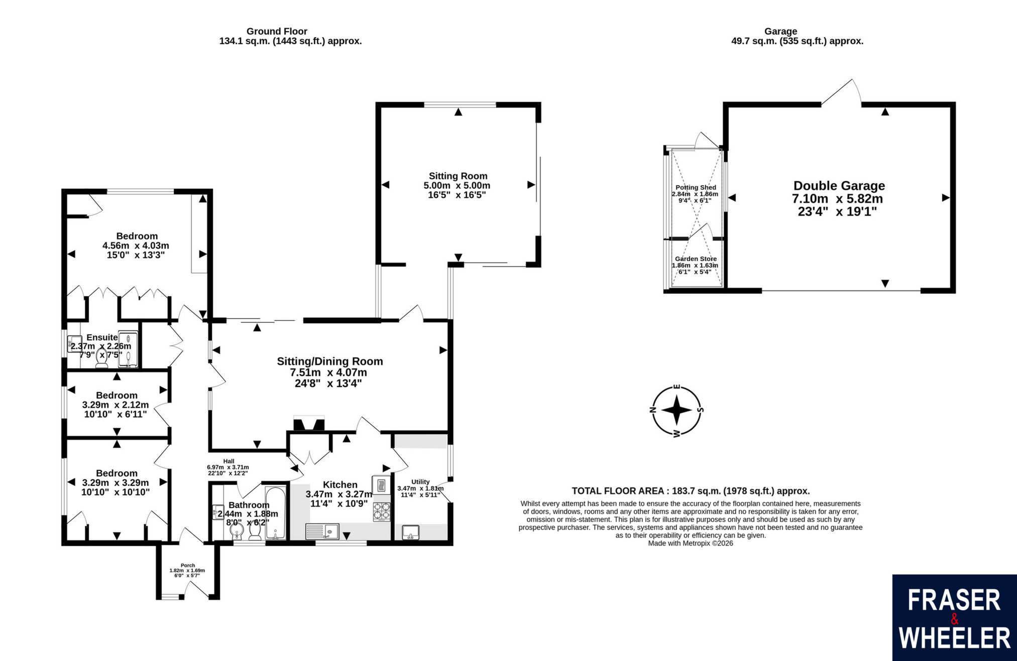 9, Higher Down, Kenton floorplan