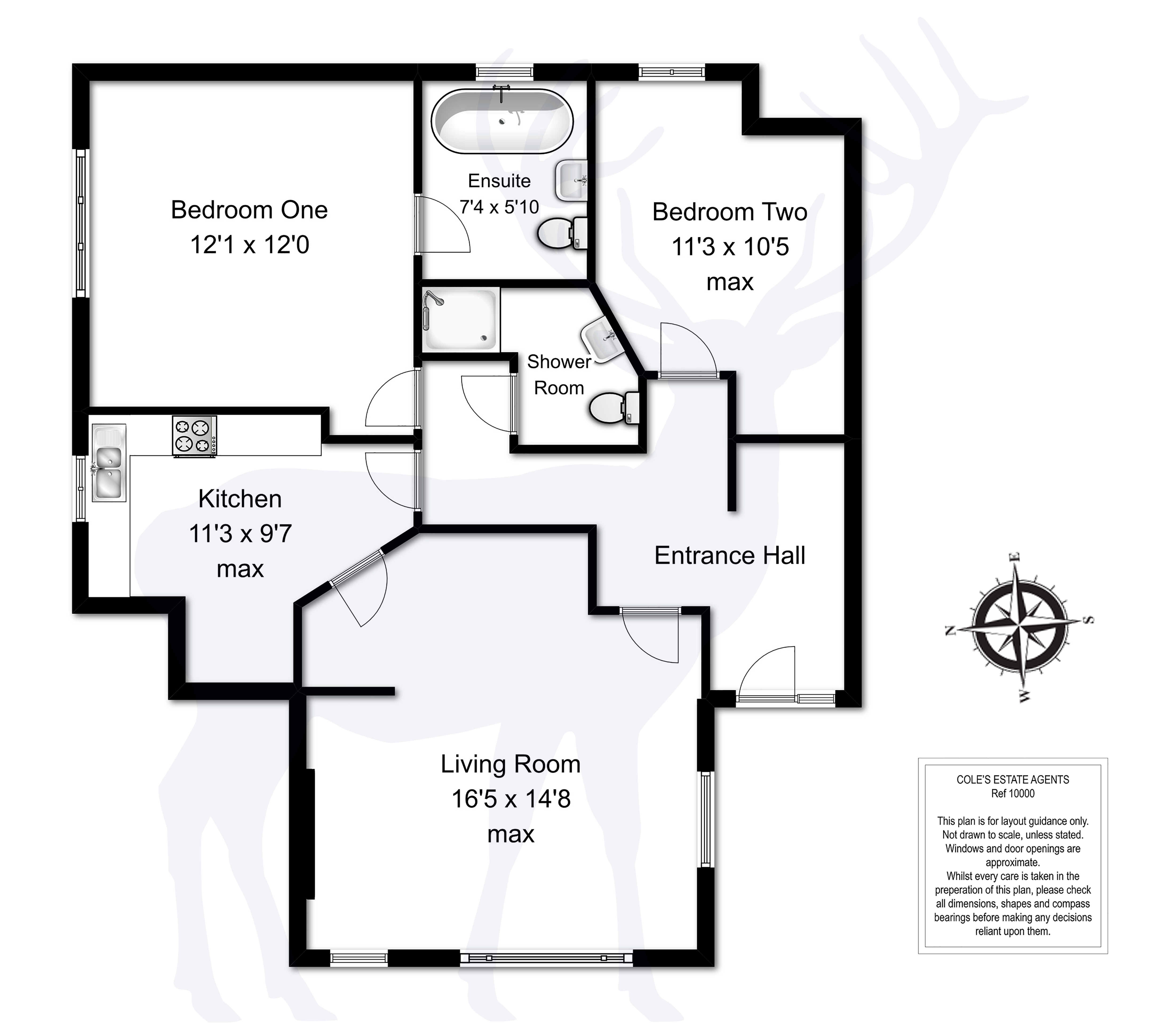 2 Bedrooms Flat for sale in Lewes Road, Forest Row, East Sussex RH18