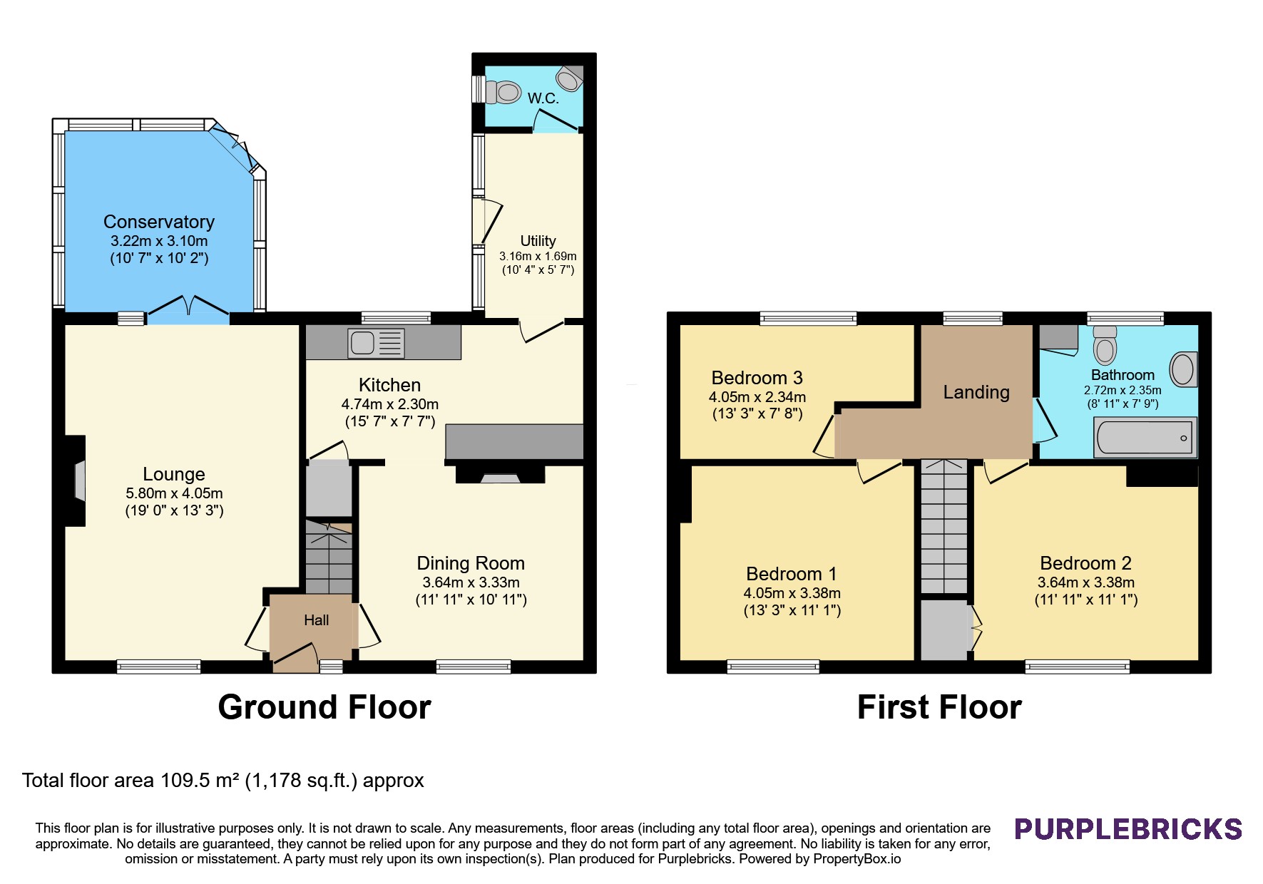 5, The Cottages, Stoke-on-Trent floorplan