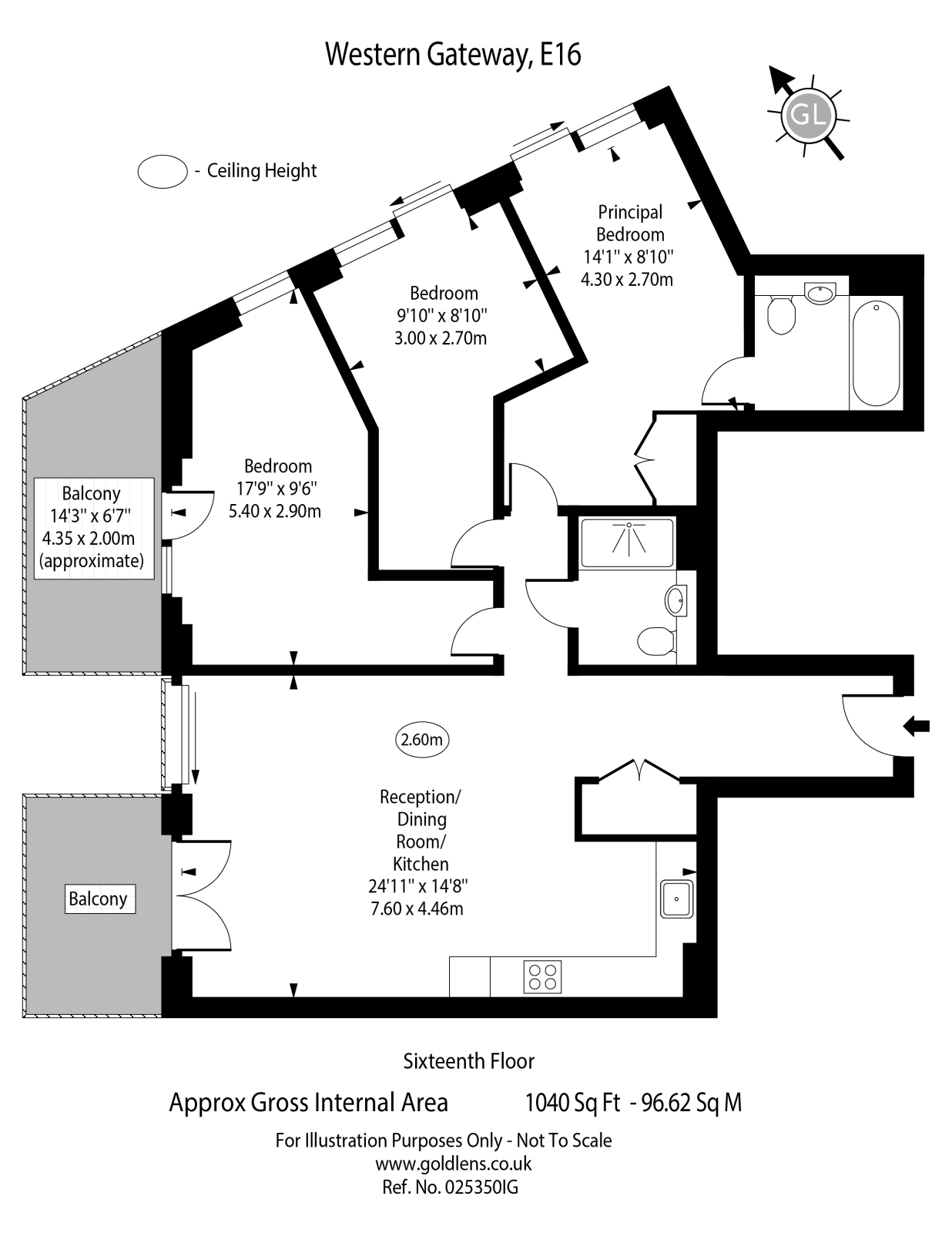 Western Gateway, London, E16 floorplan