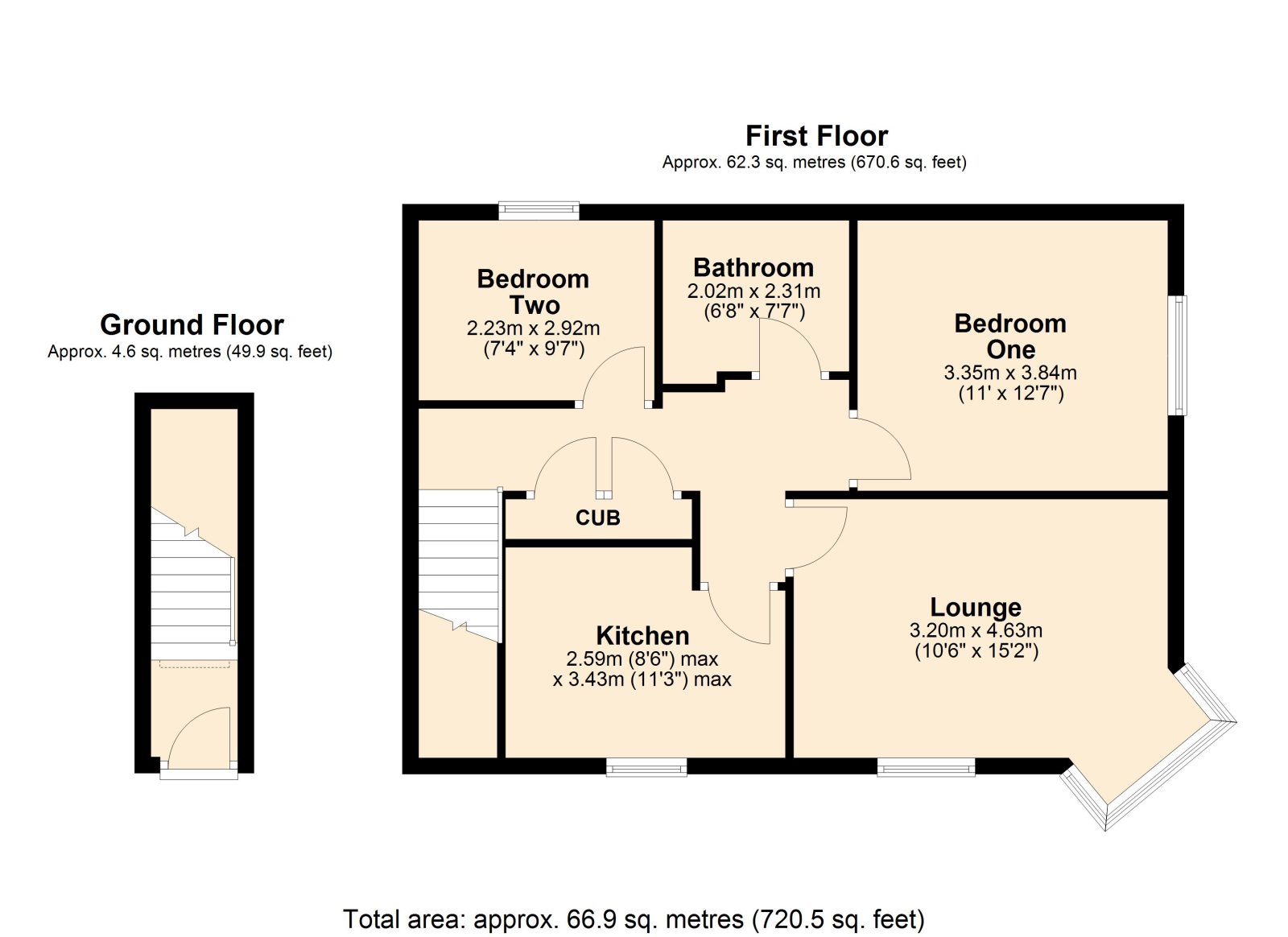 6 Patenosters, Cotteswold Road, Tewkesbury floorplan