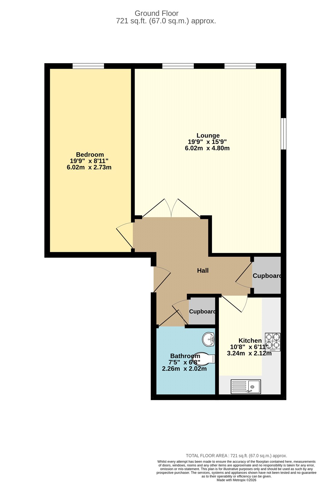Flat 7, Muller House,, Ashley Down Road, Bristol floorplan