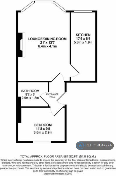 Flat, Holland Road, Hove floorplan