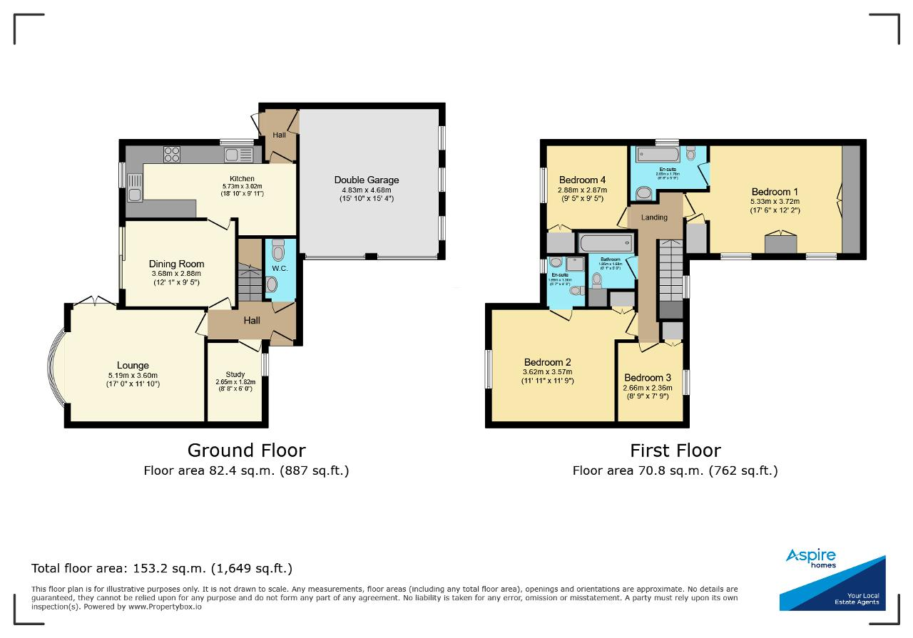 5, Mulberry Lea, Wisbech floorplan