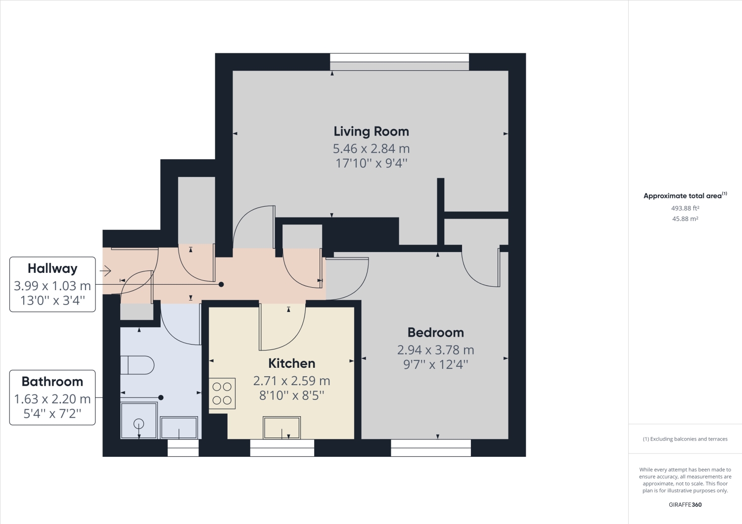 2, Swain Court, Peterborough floorplan