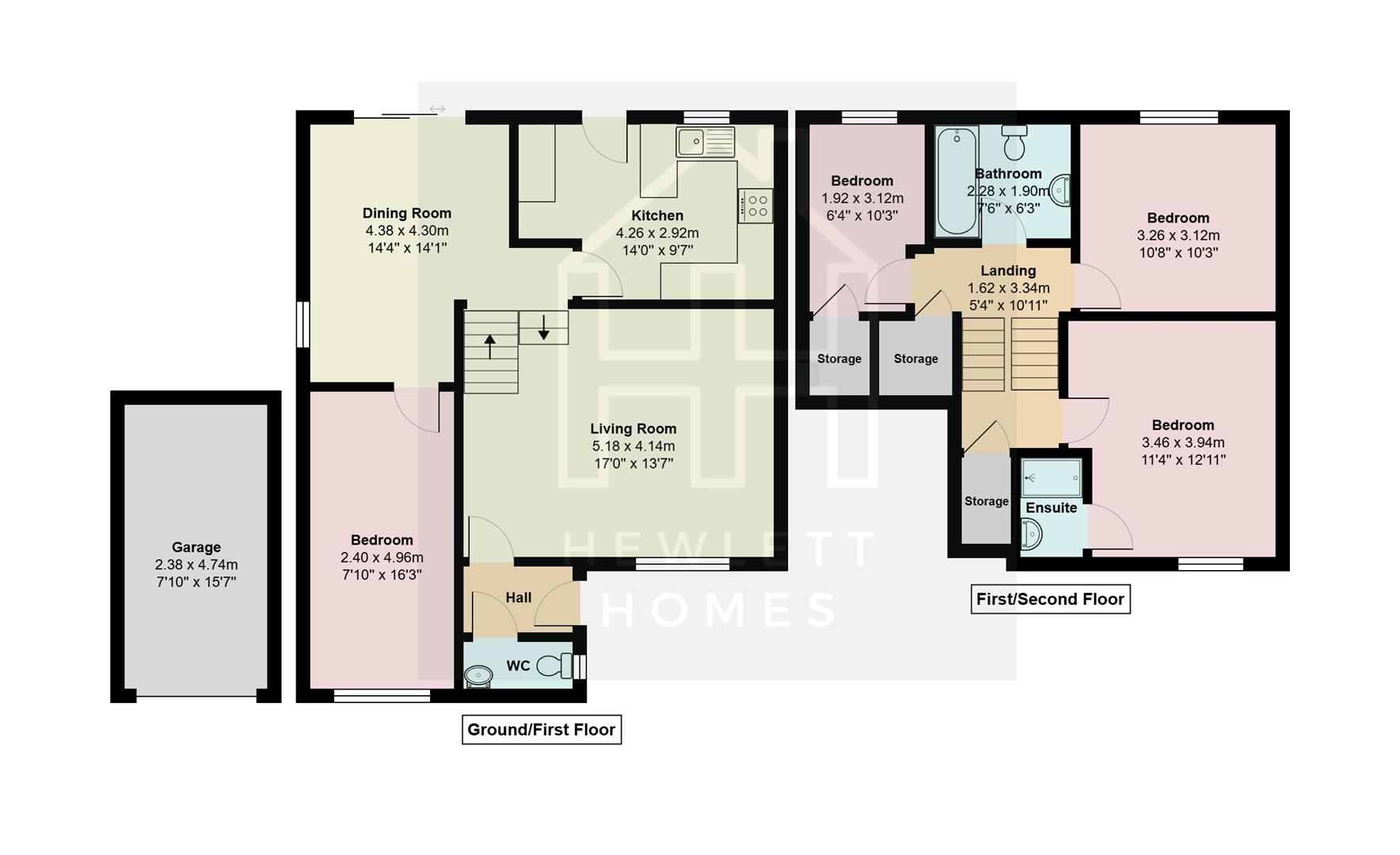 6, Fraser Close, Weston-Super-Mare floorplan