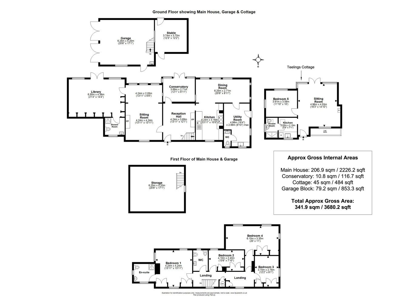 Teelings, Lymington floorplan