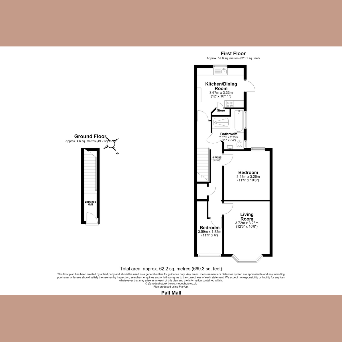 116A, Pall Mall, Leigh-on-sea floorplan
