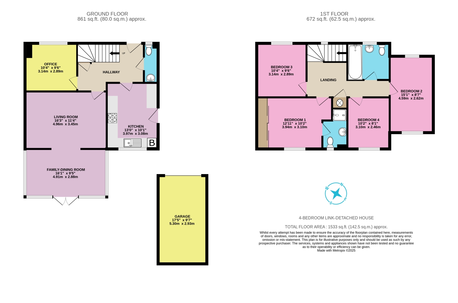 2, Petunia Court, Wymondham floorplan