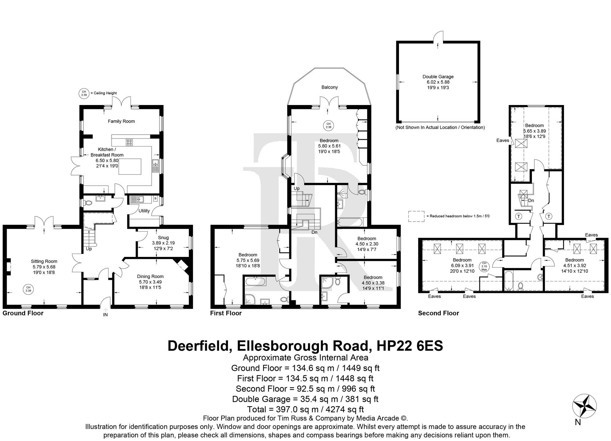 Deerfield Ellesborough Road, Aylesbury floorplan