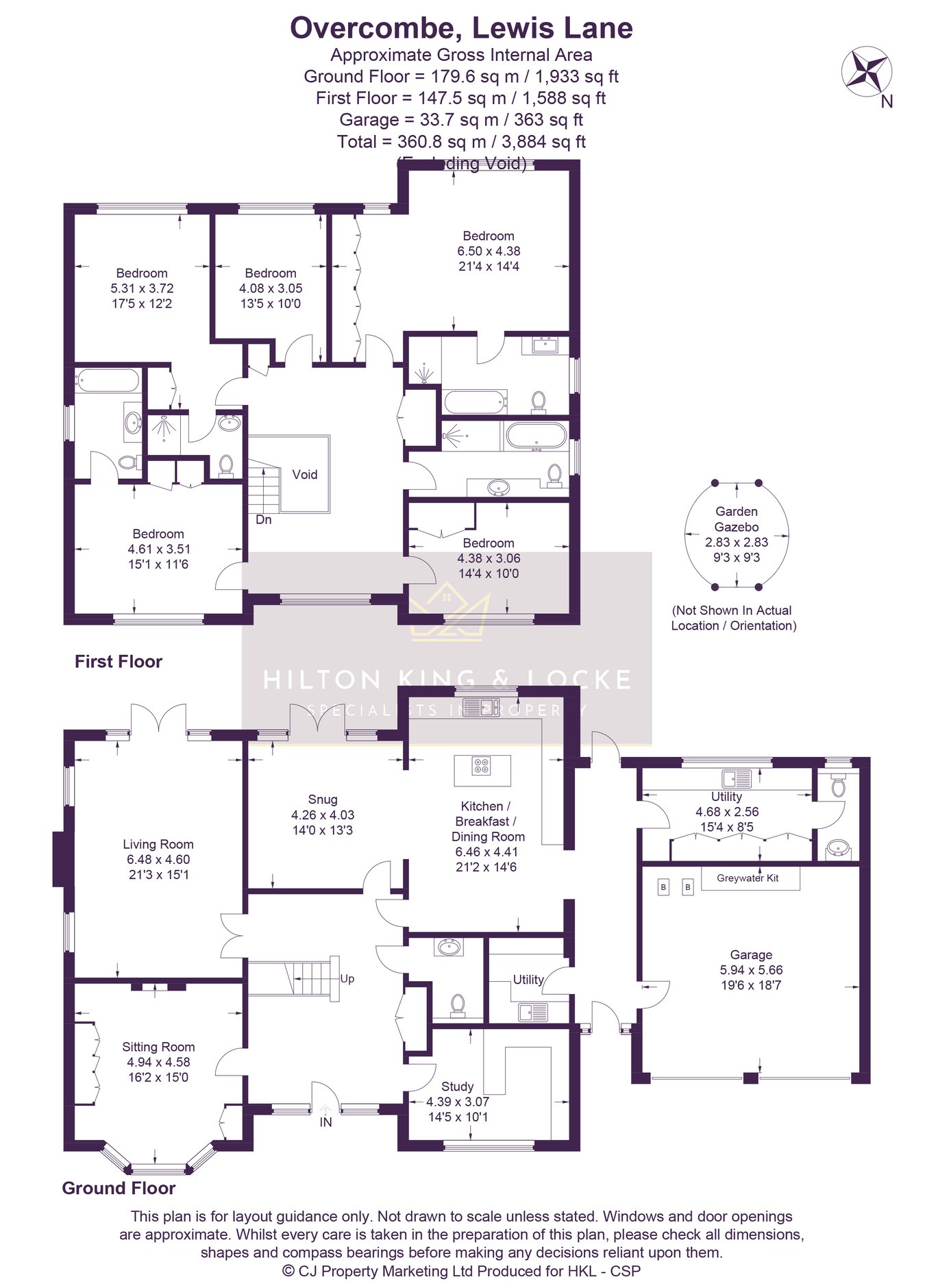 Overcombe, Lewis Lane, Gerrards Cross floorplan