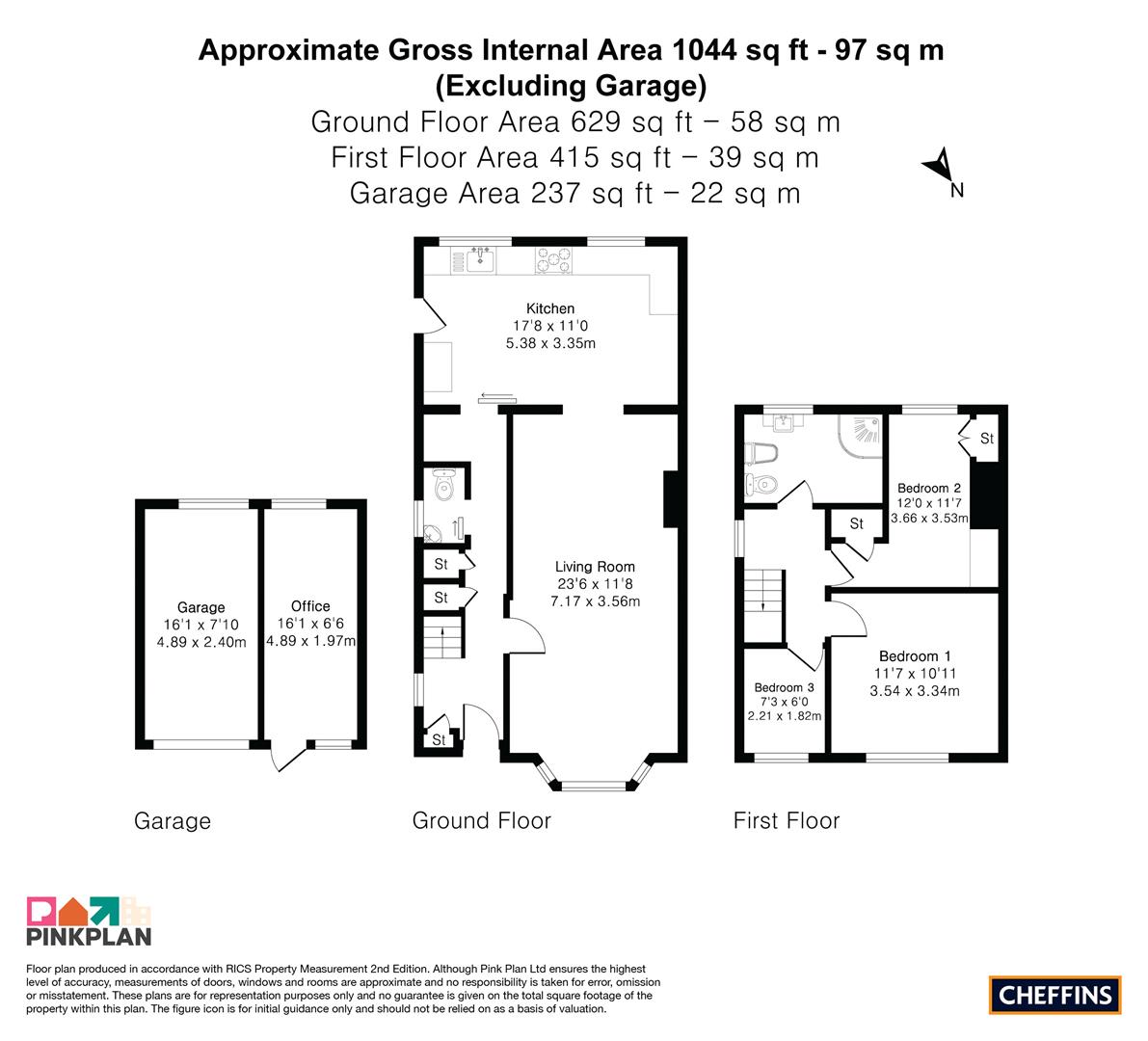544, Coldhams Lane, Cambridge floorplan