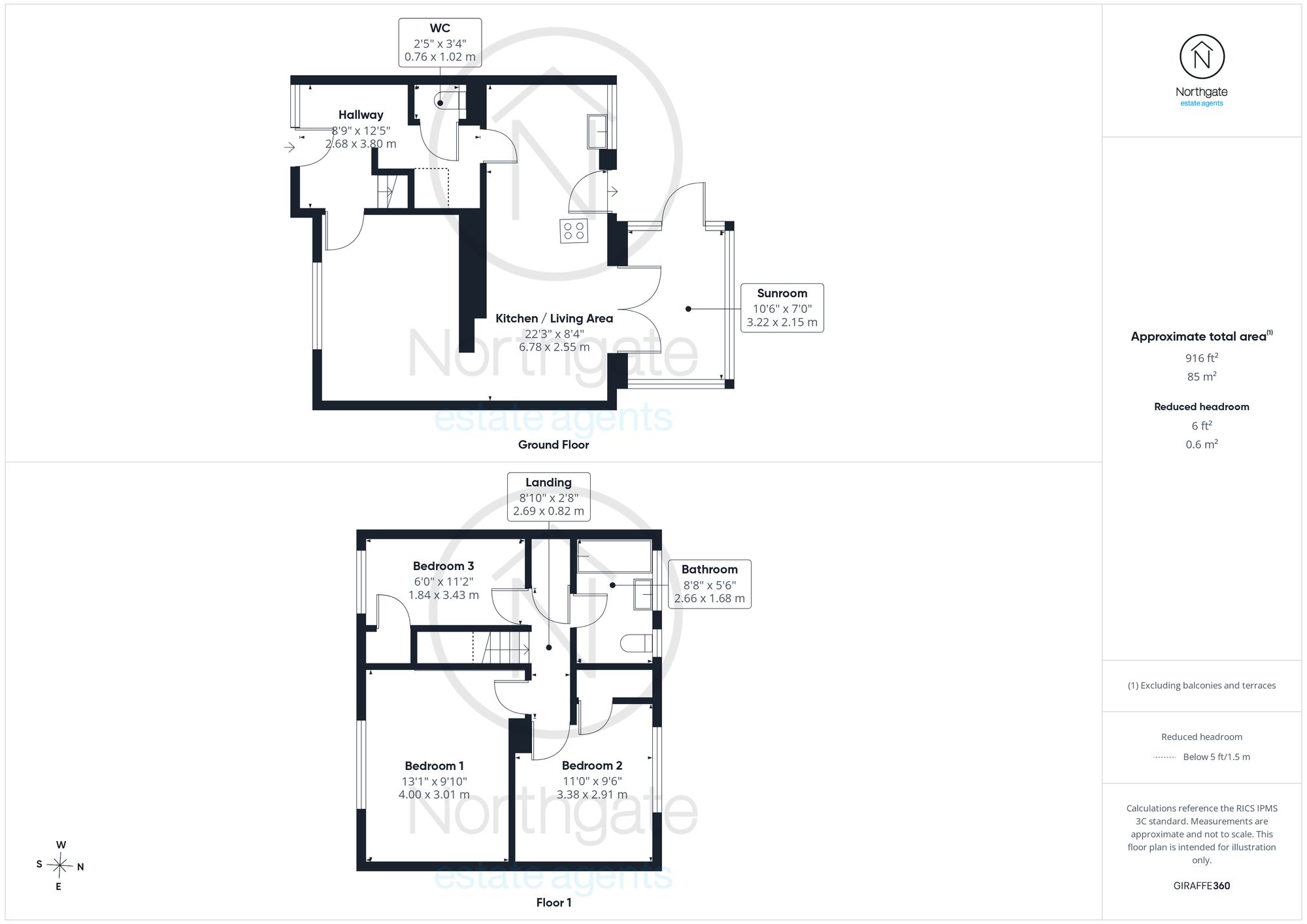 8 Arrowsmith Square, Newton Aycliffe floorplan