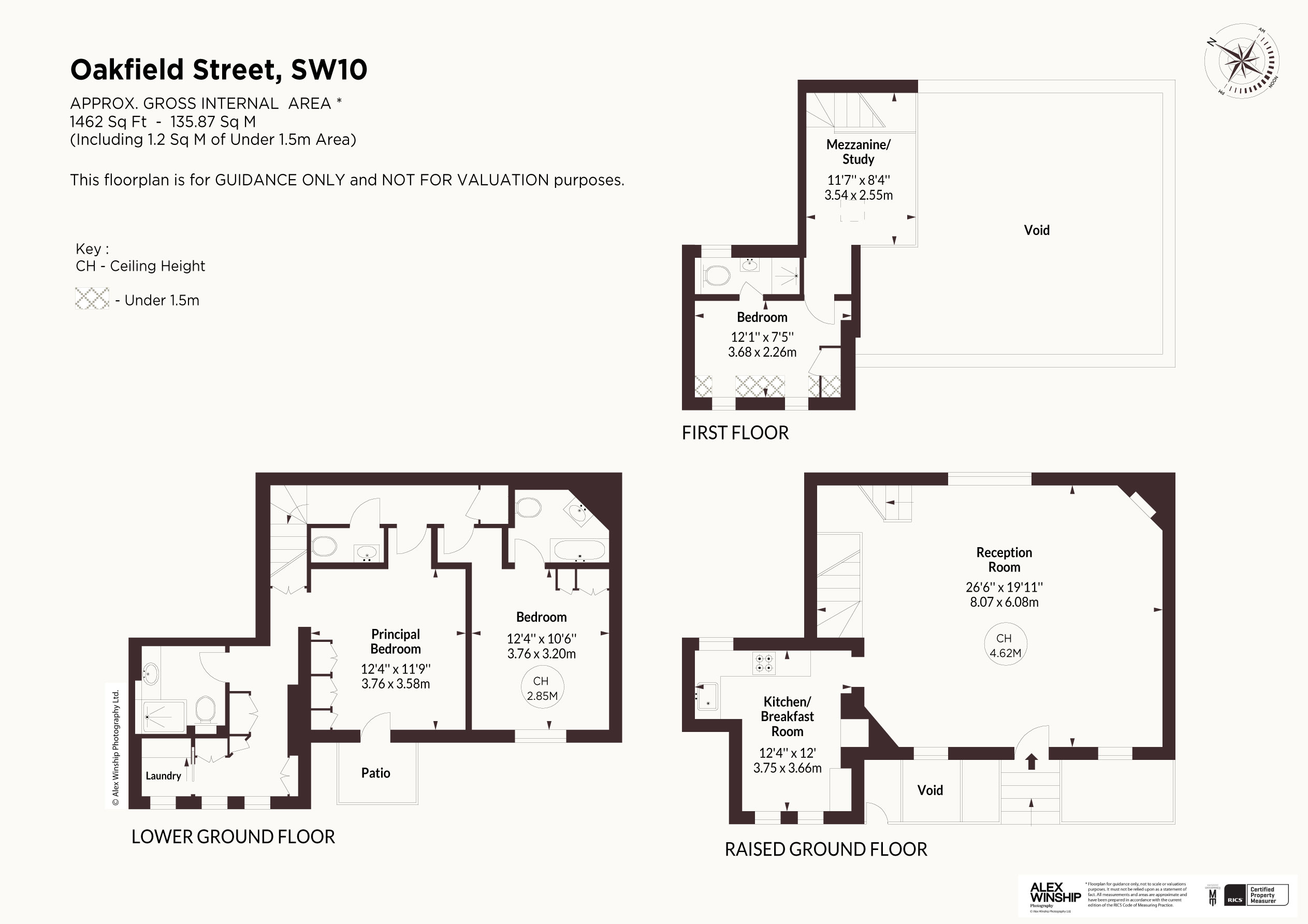 7, Oakfield Street, London floorplan