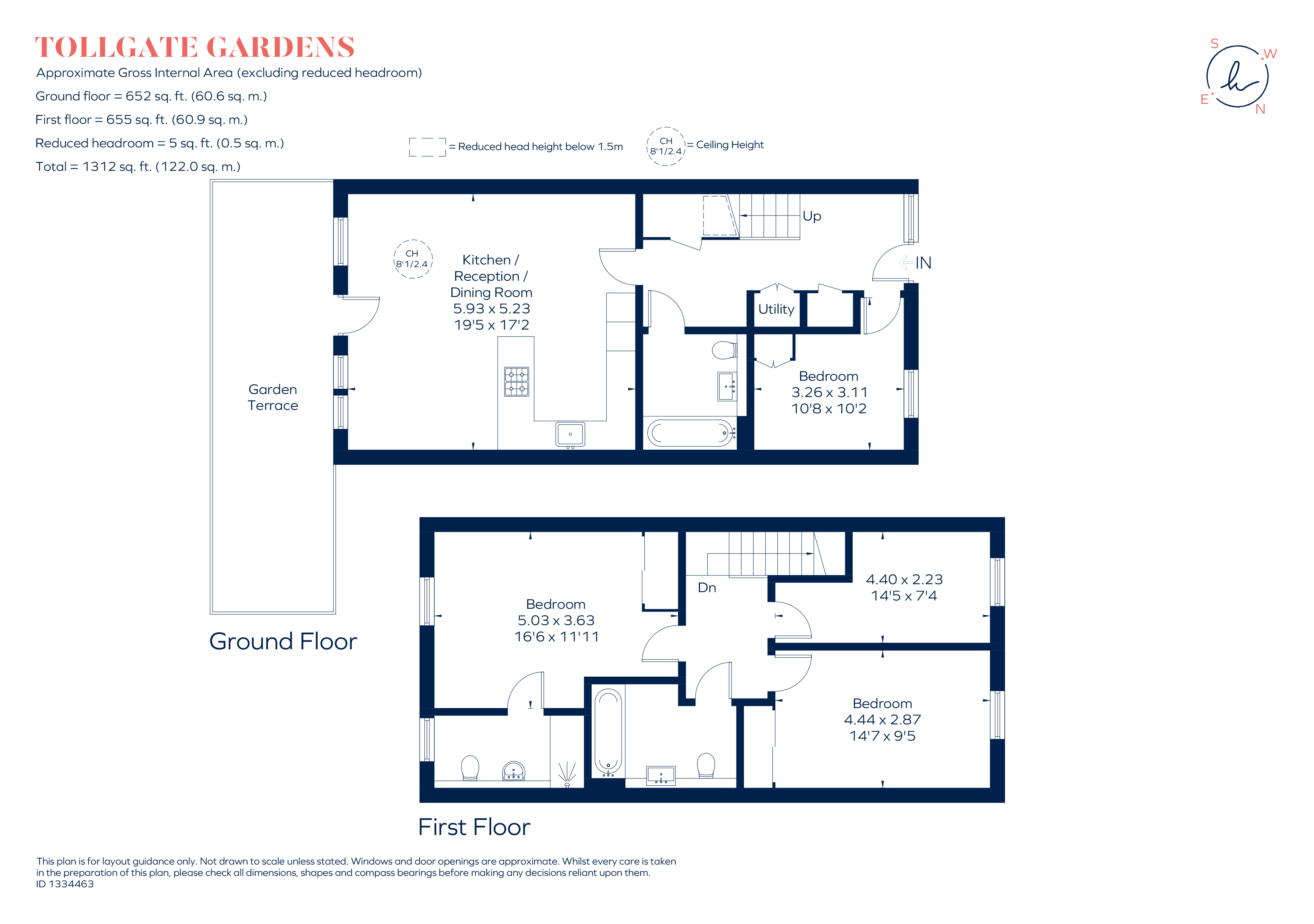 Flat 16, Lichfield House, Tollgate Gardens, London floorplan