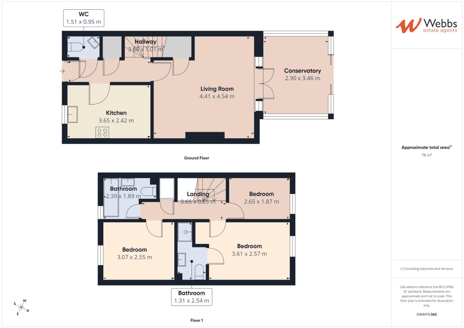 4, Fitch Croft, Burntwood floorplan