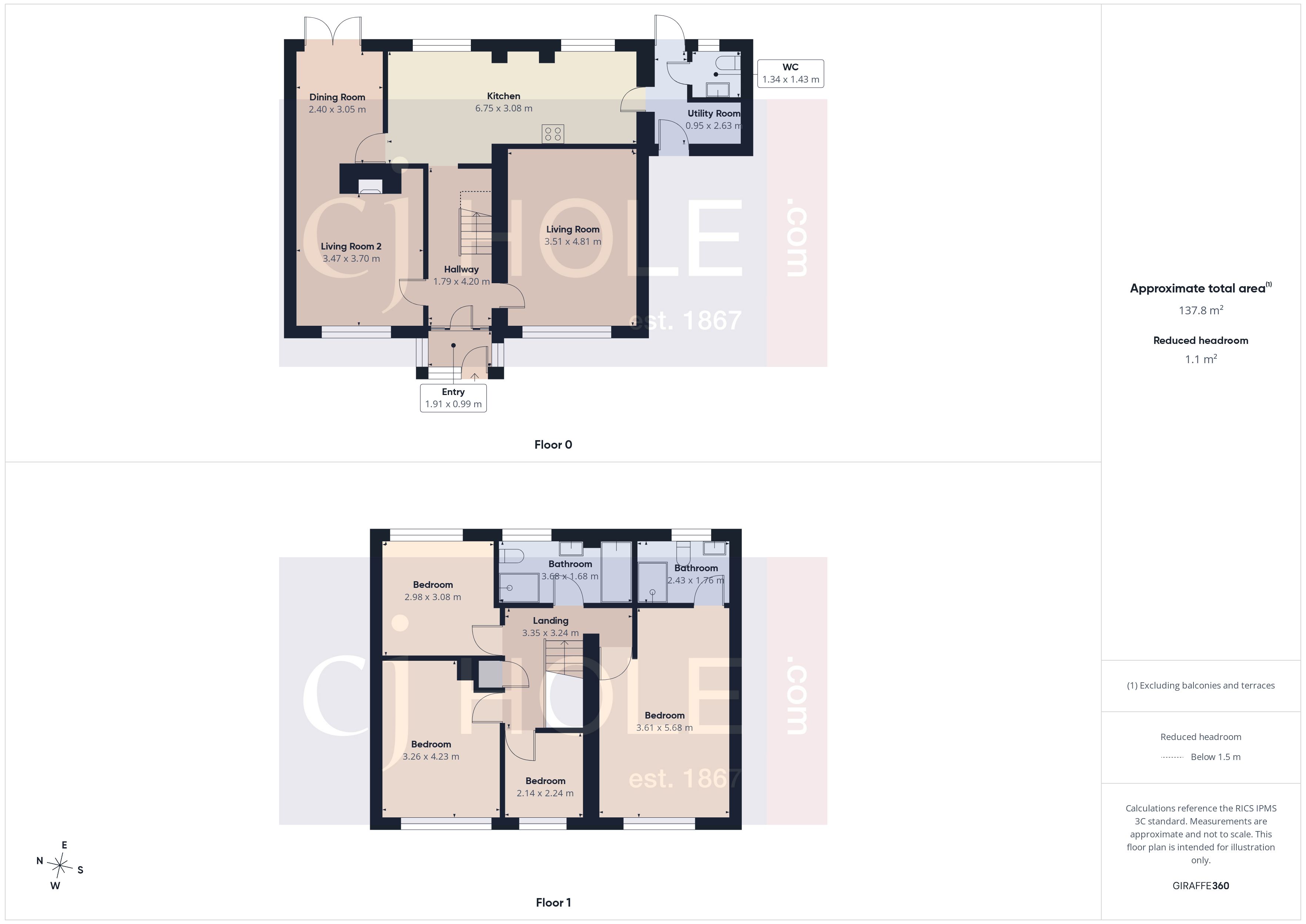 23, Foxcote, Bristol floorplan