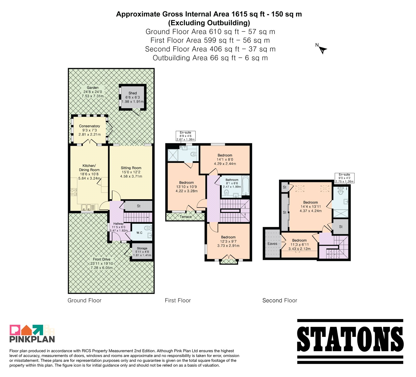 4, Sphinx Way, Barnet floorplan