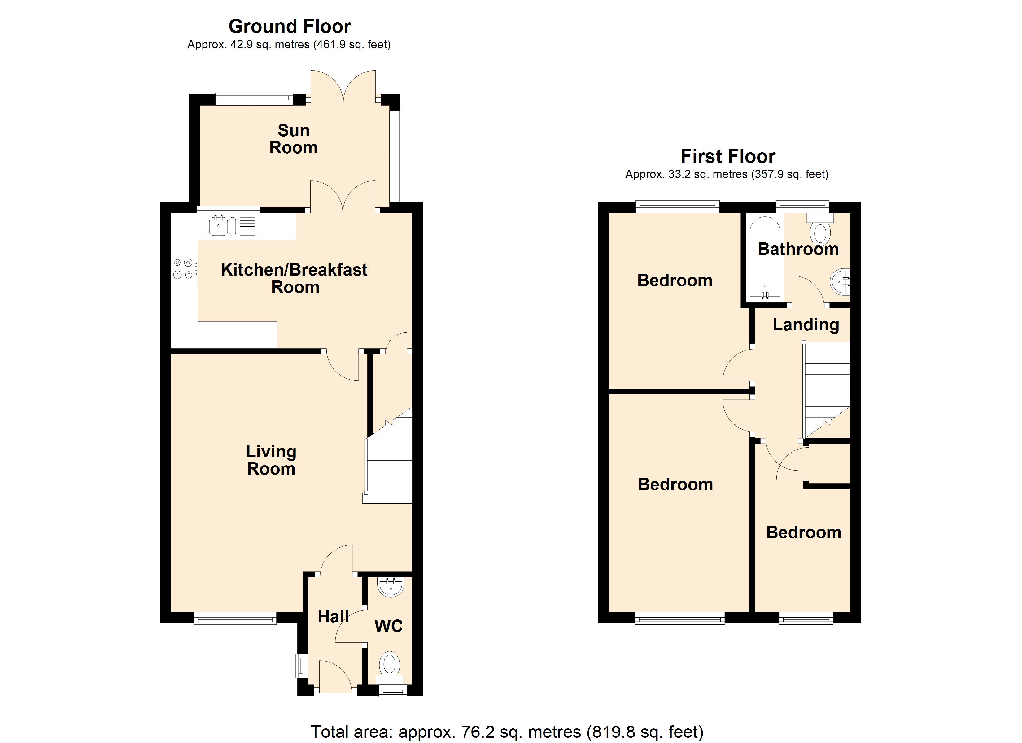 3 Bedrooms Terraced house for sale in Manor Park Road, Gomersal, Cleckheaton BD19