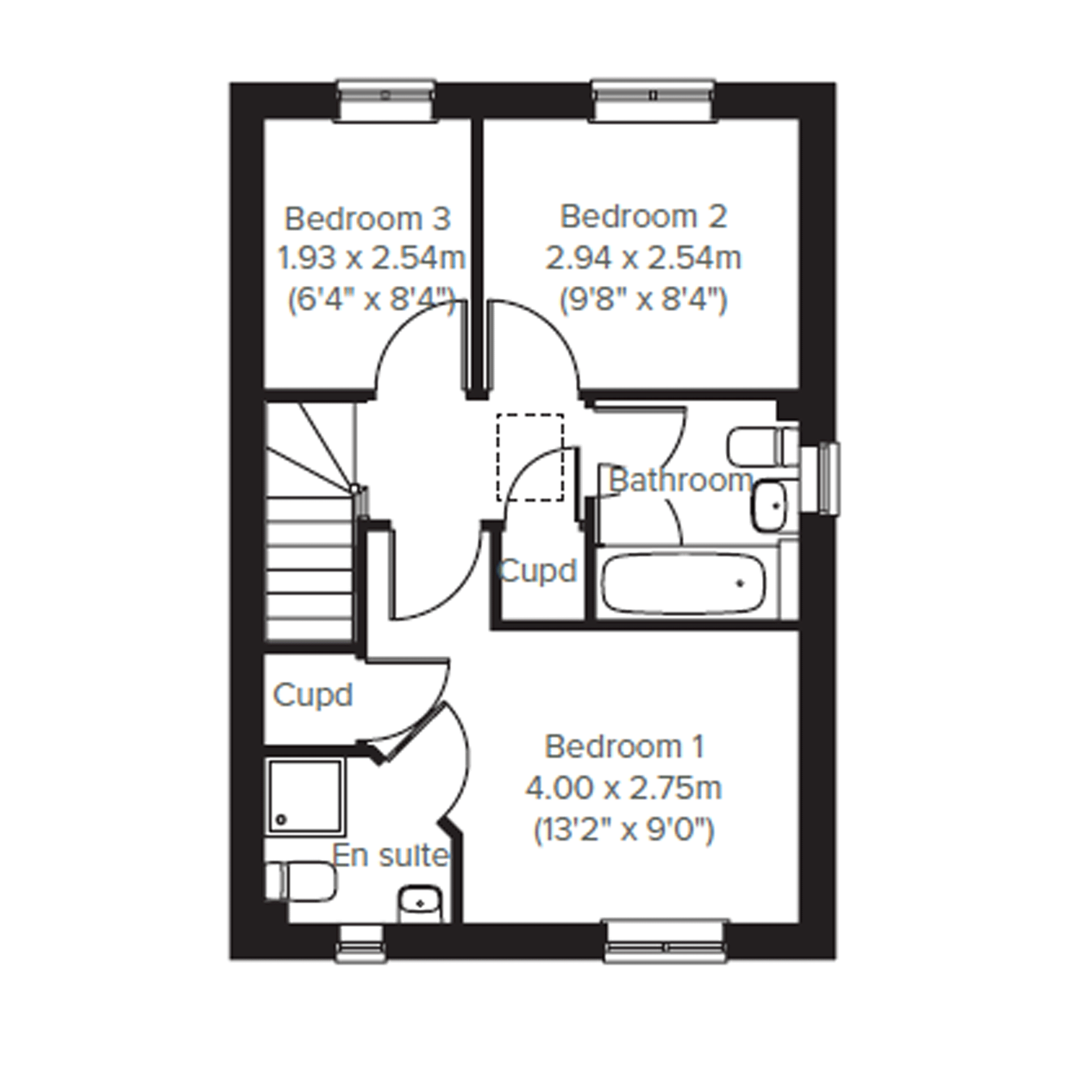 65, Heol Bro Wen, Caerphilly floorplan