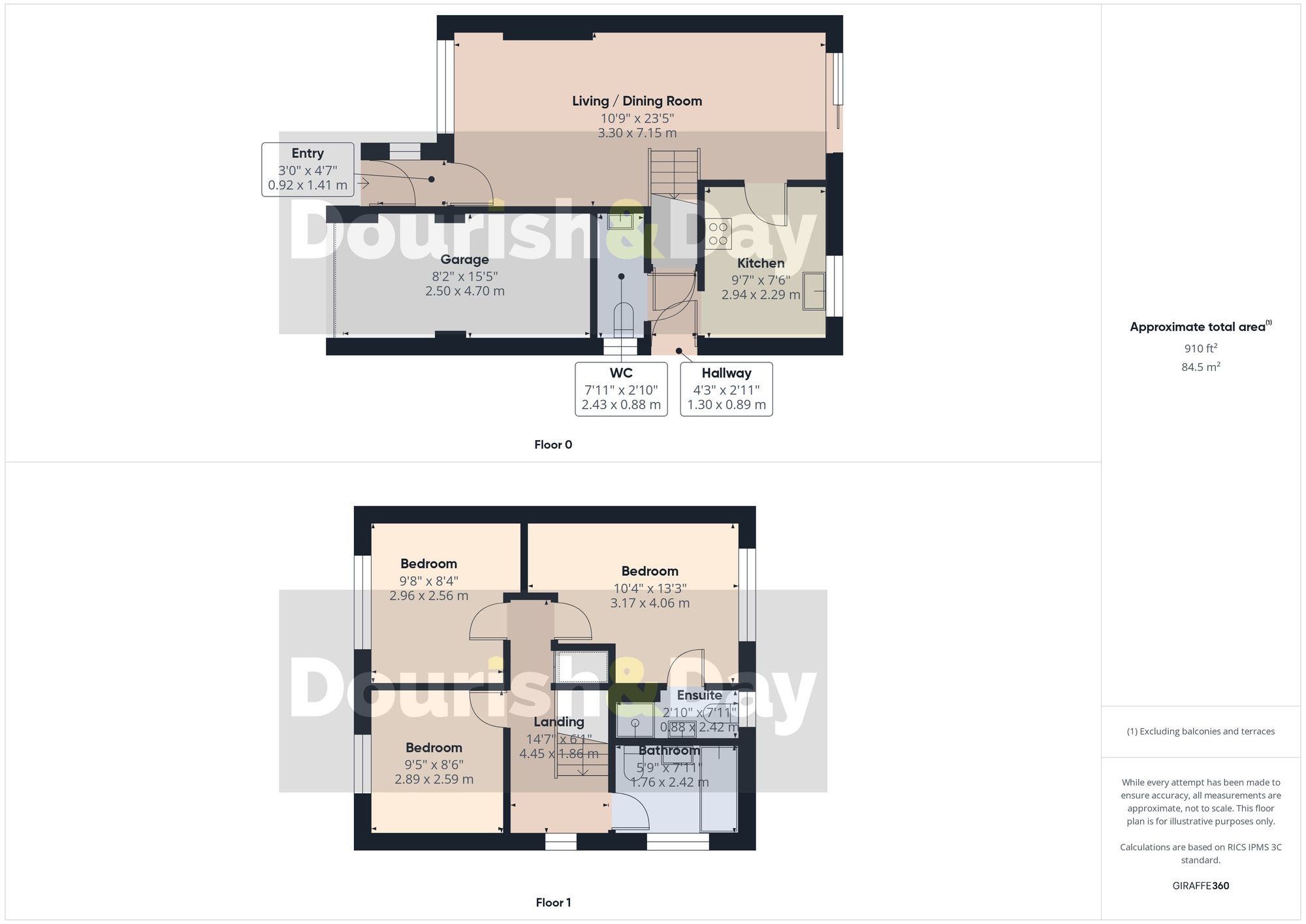 84 Old School Drive, Stafford floorplan