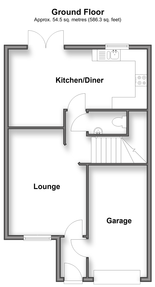 Roffe Close Paddock Wood, Tonbridge floorplan