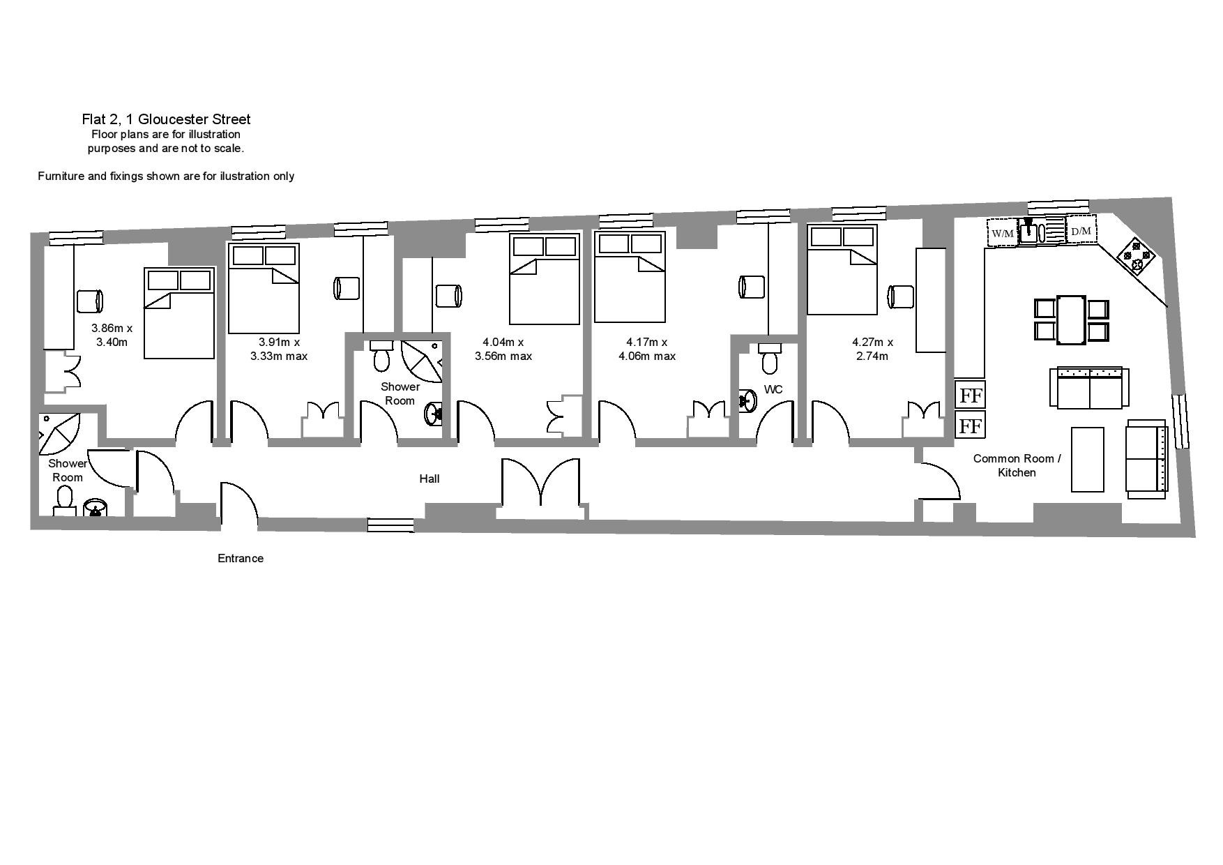 5 Bedrooms Flat to rent in Gloucester Street, Leamington Spa CV31