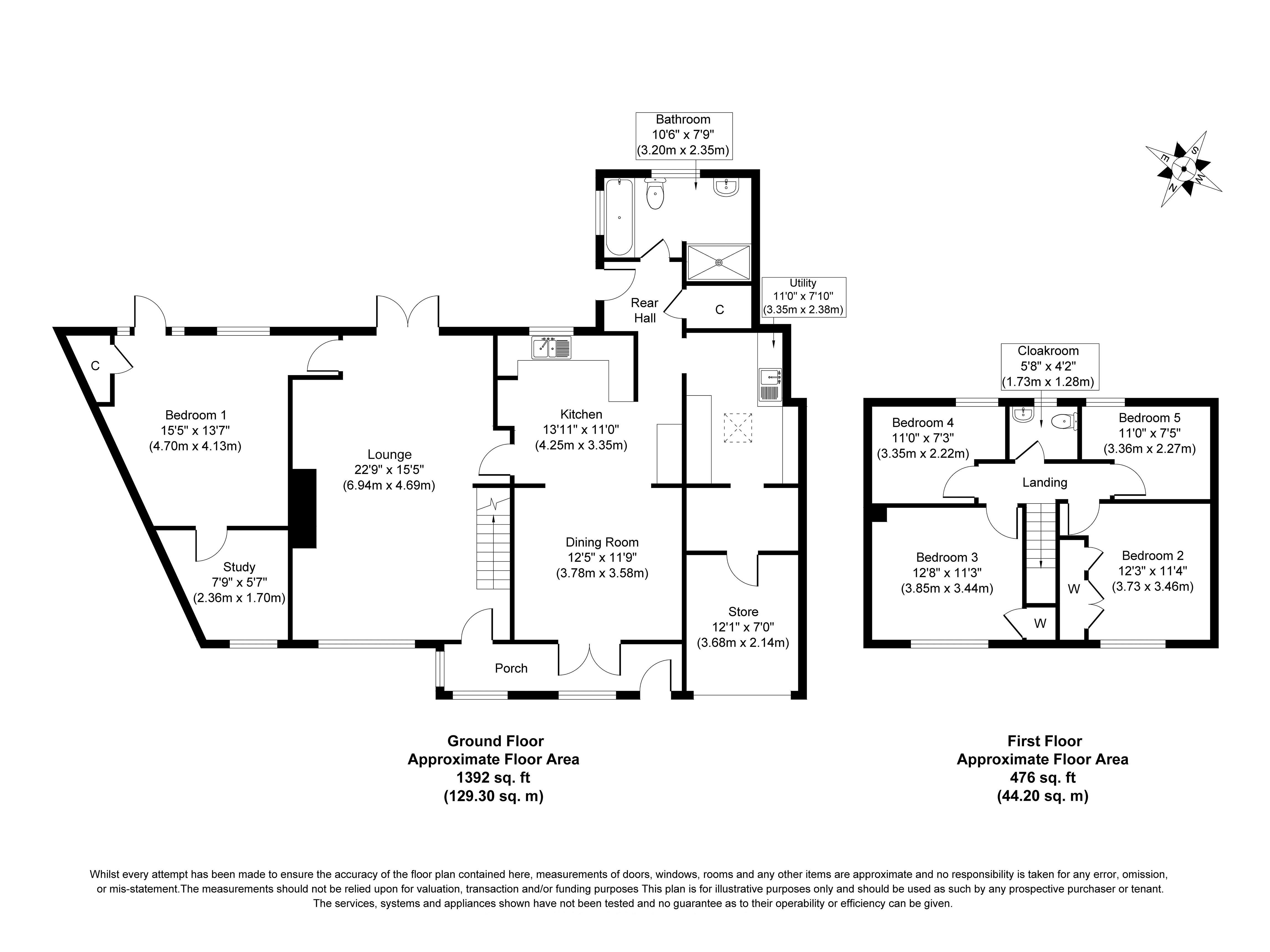 Anchor House, Anchor Road, North Walsham floorplan