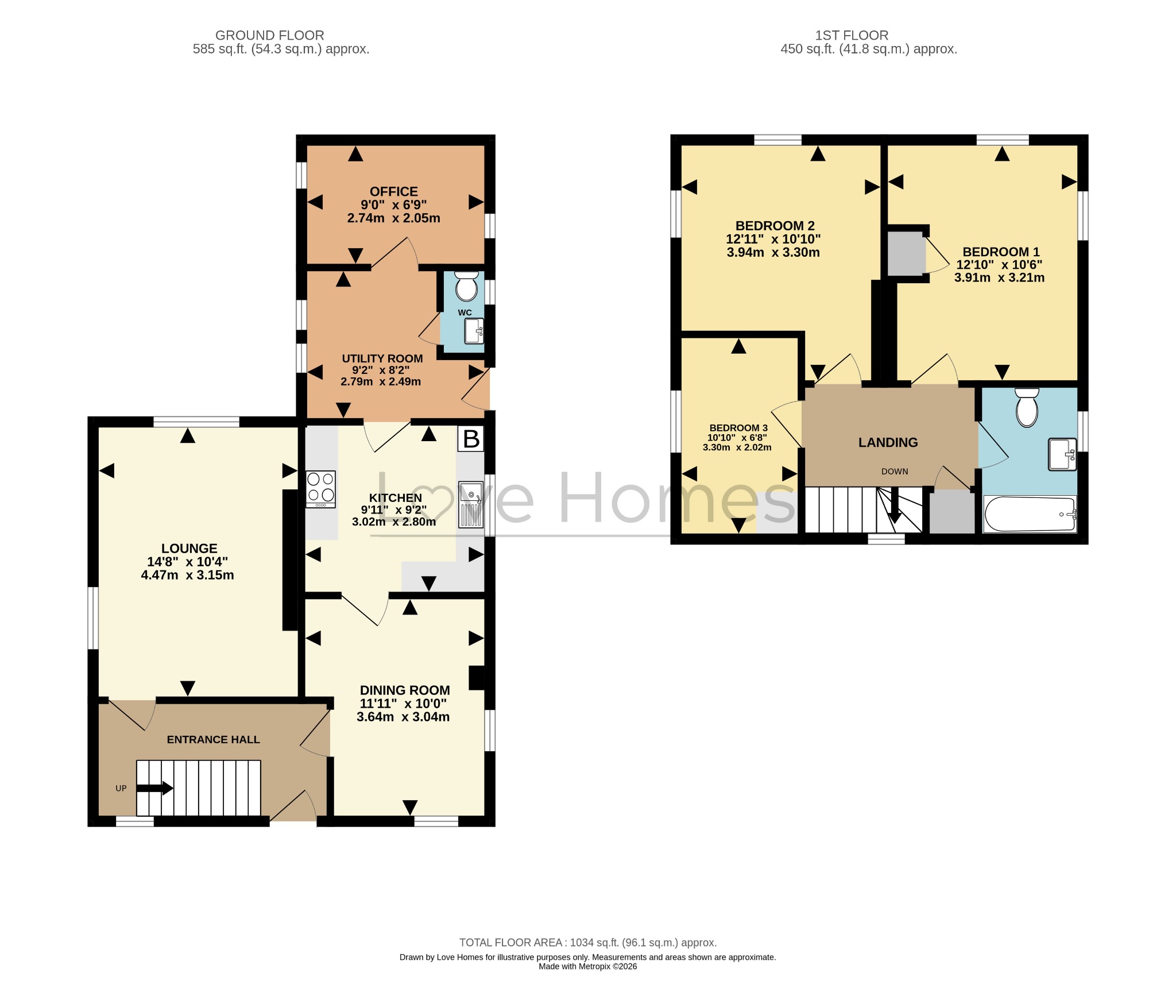 24 Snow Hill, Maulden, Bedfordshire floorplan