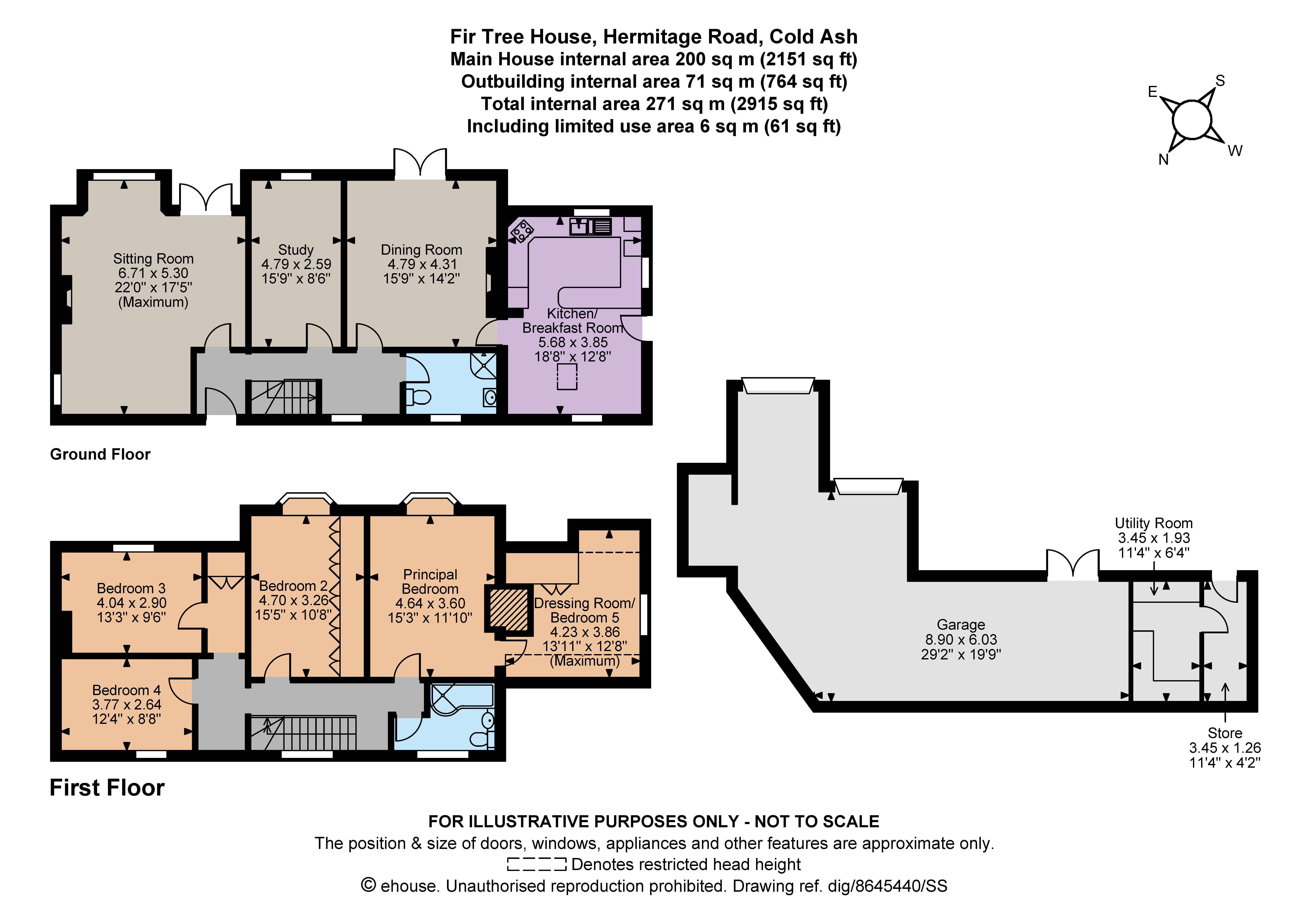 Fir Tree House,, Hermitage Road, Thatcham floorplan