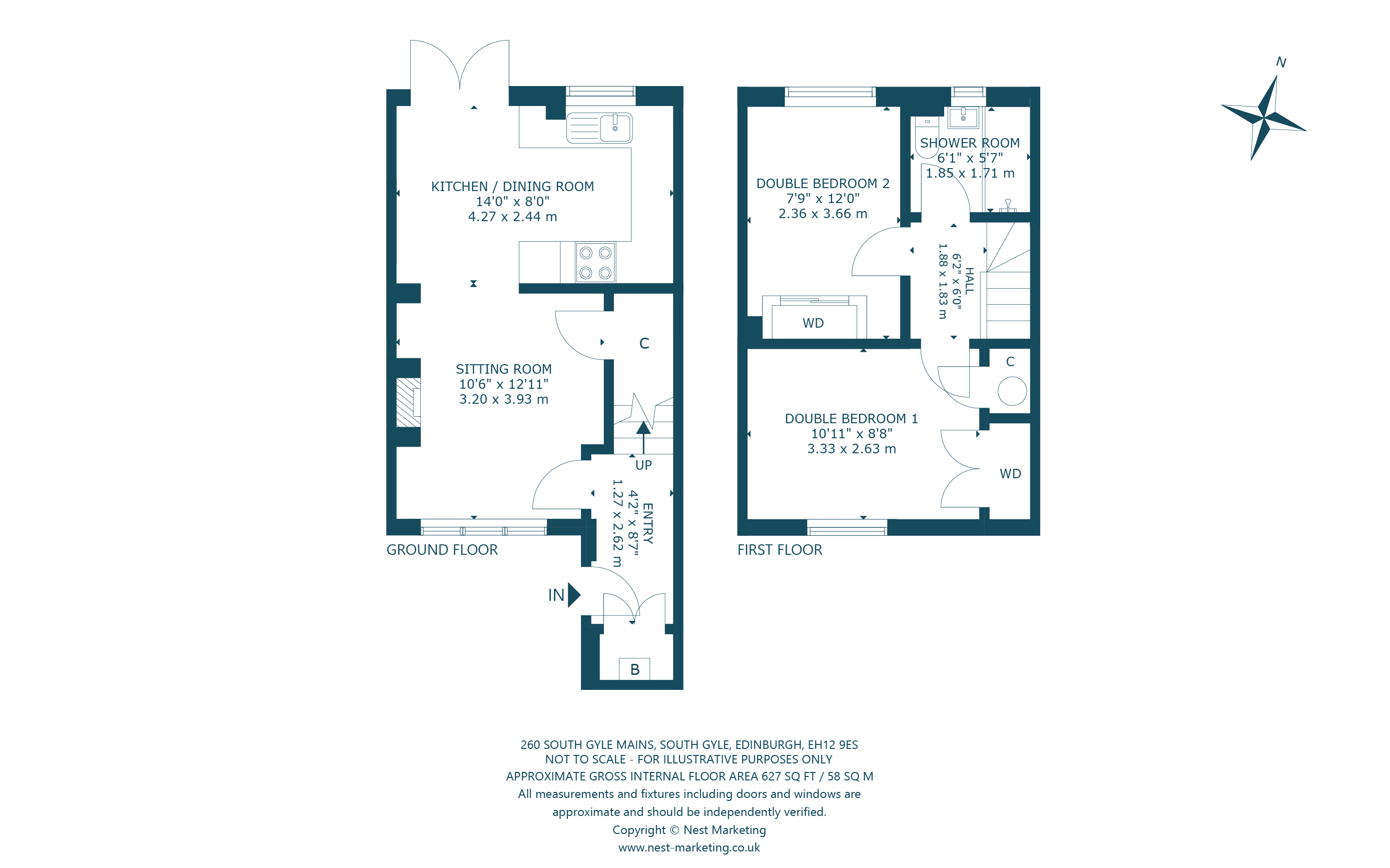 260, South Gyle Mains, South Gyle, Edinburgh floorplan