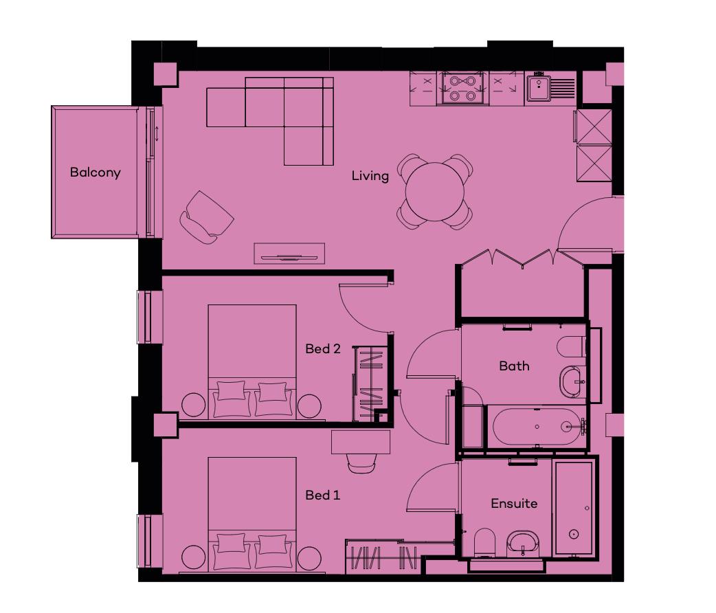 5 Shale Lane, Salford floorplan