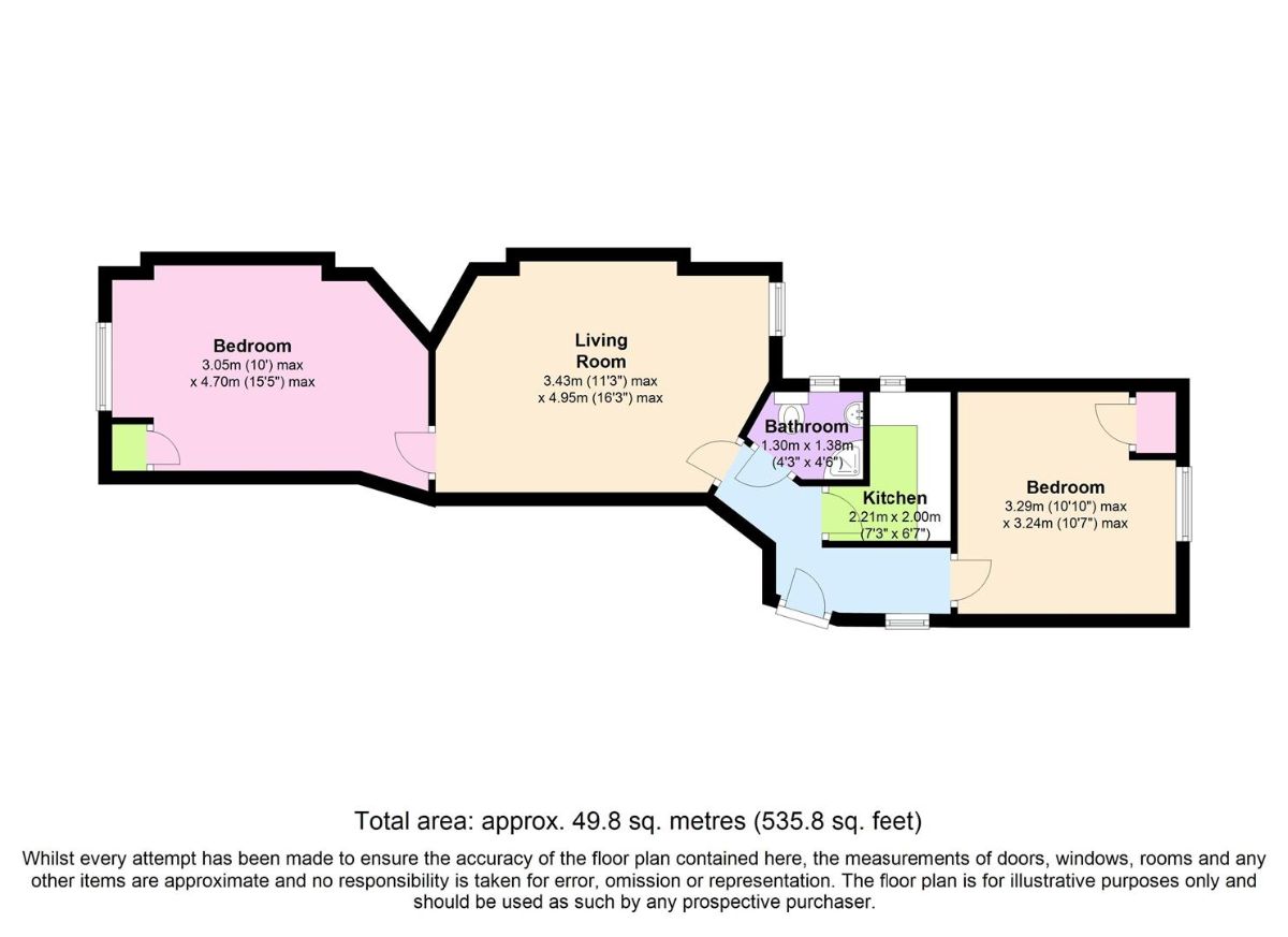 2 Bedrooms Flat to rent in Tavistock Place, London WC1H