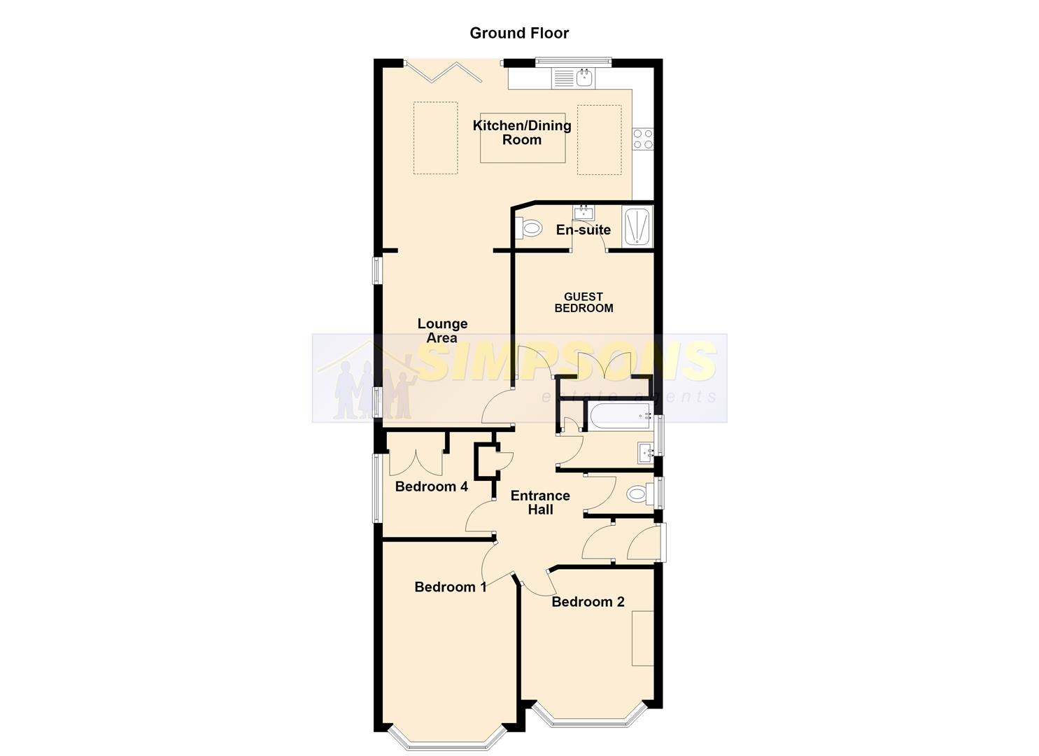 26, Edifred Road, Bournemouth floorplan