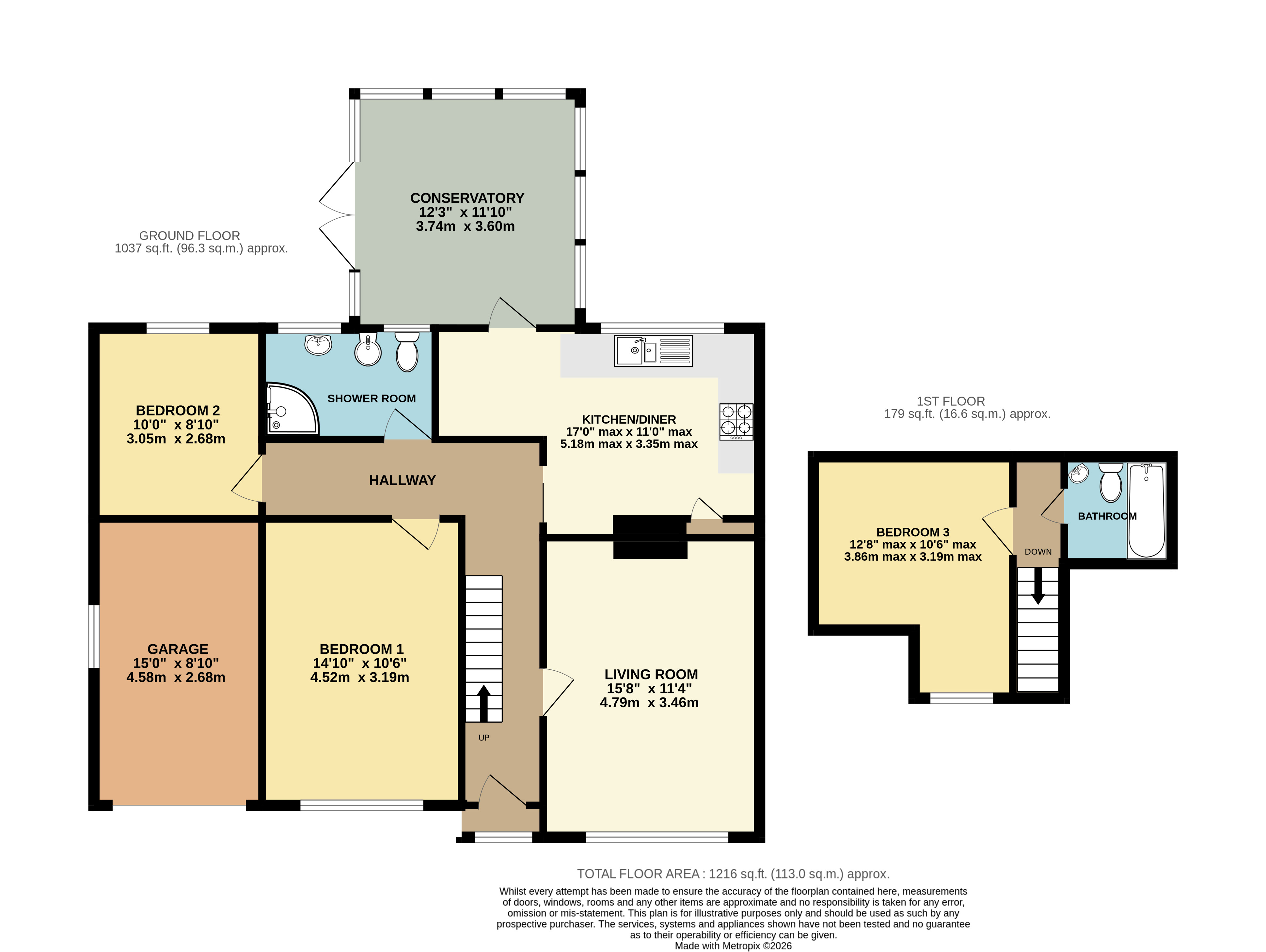 Yelland Road, Barnstaple floorplan