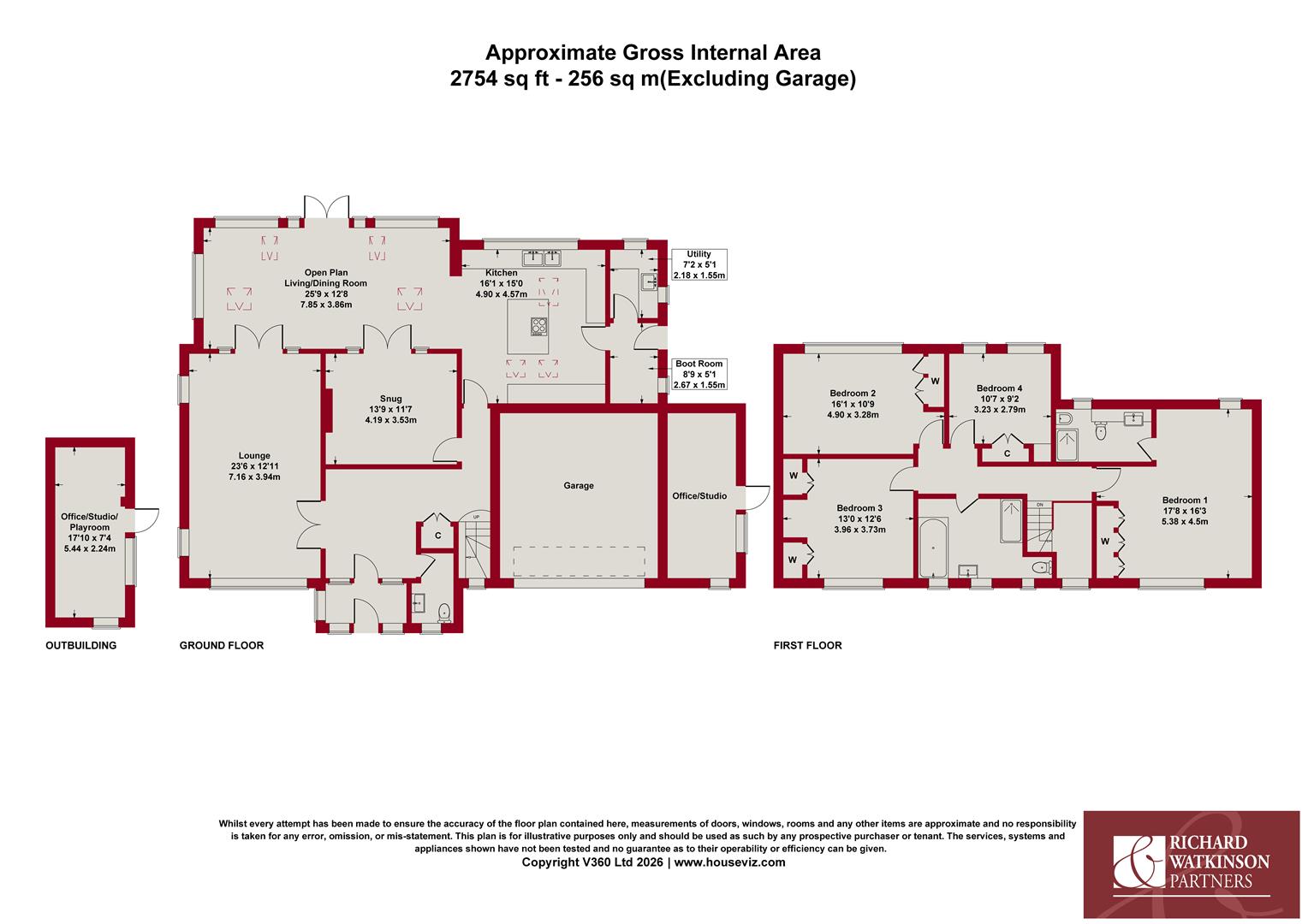 Zoopla Record, Lauderdale, Boat Lane, Hoveringham floorplan