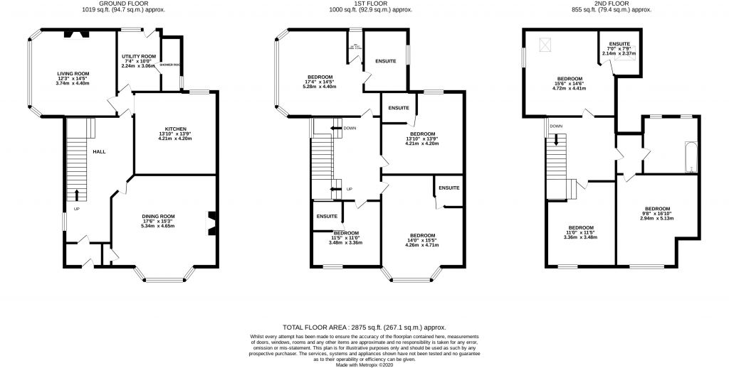 Autumn Leaves, 4 Chubb Hill Road, North Yorkshire floorplan