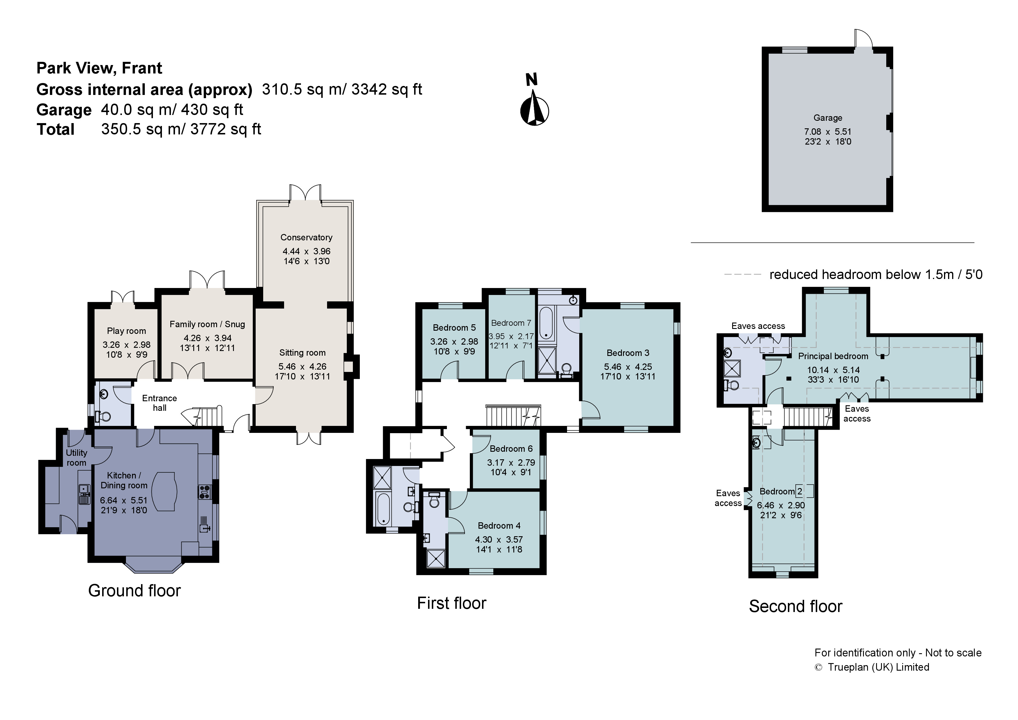 Parkview,, Ely Grange Estate, Tunbridge Wells floorplan